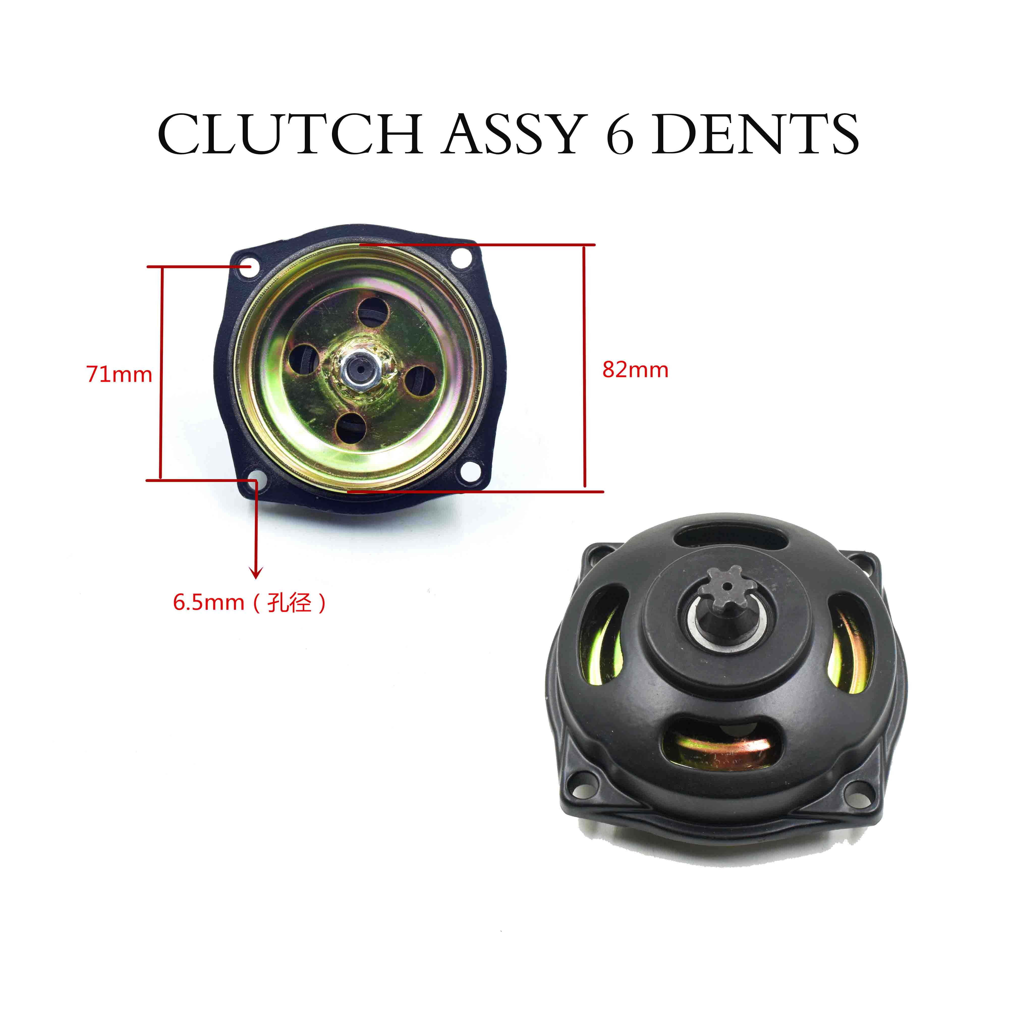 CLUTCH ASSY 6 DENTS 