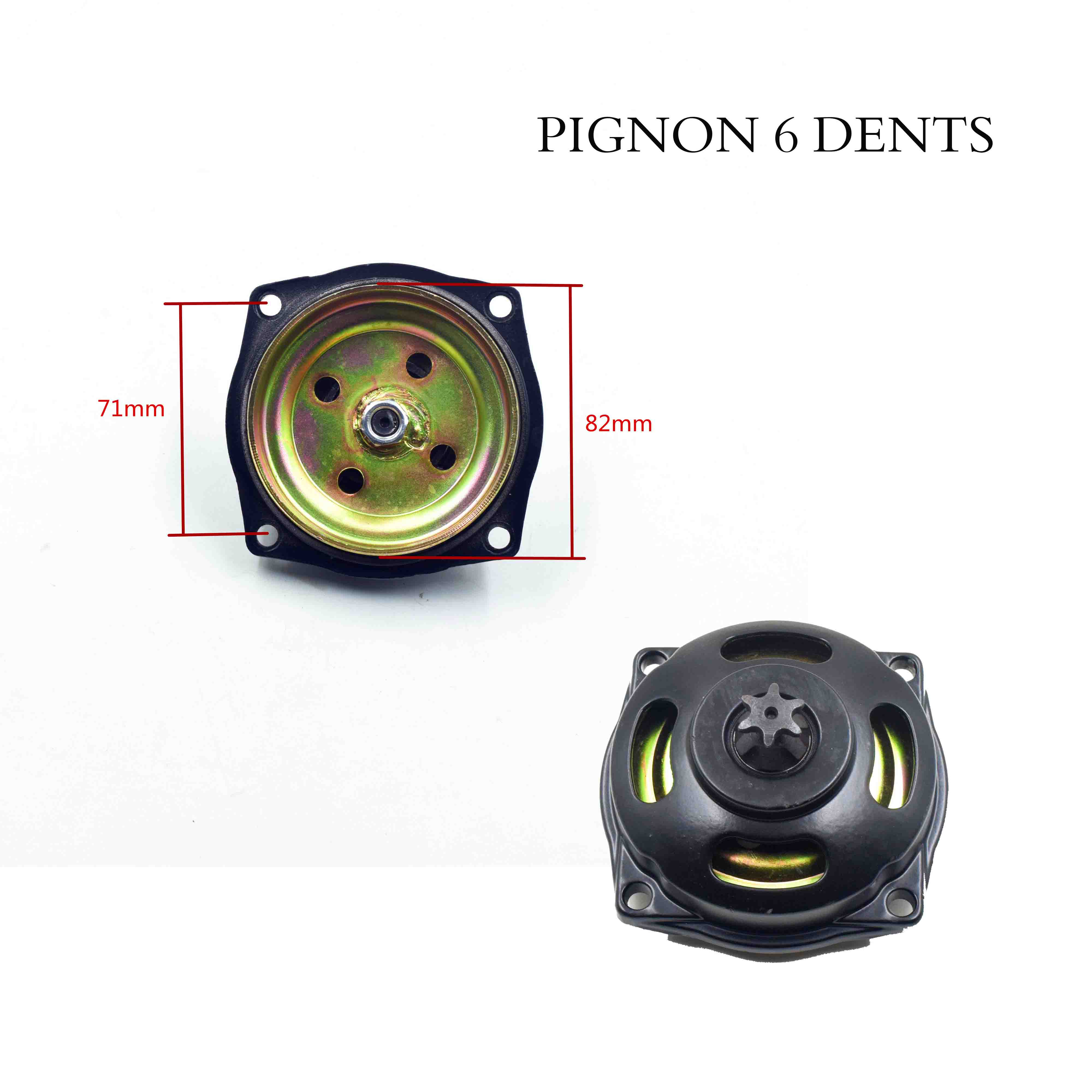PIGNON 6 DENTS 