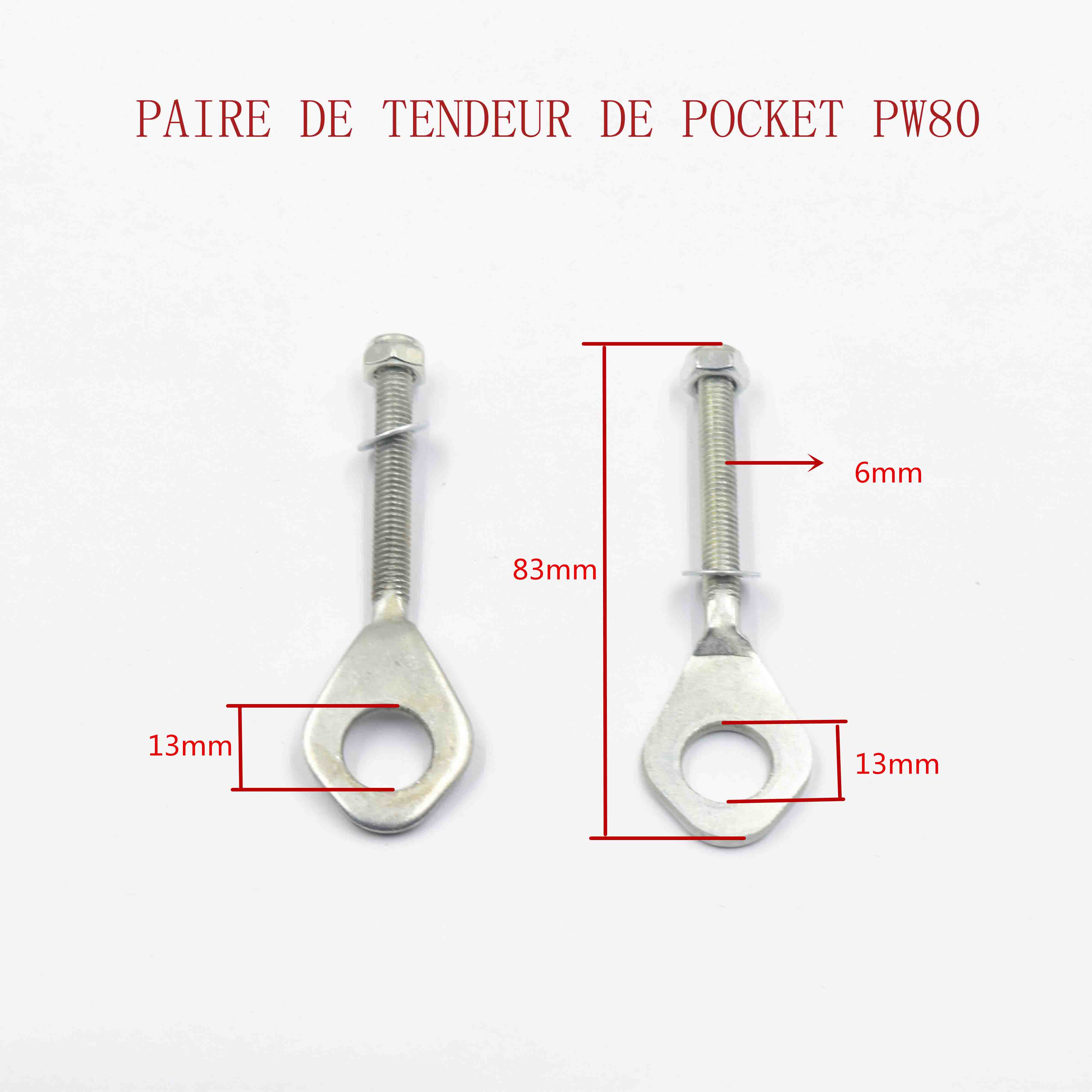 PAIRE DE TENDEUR DE POCKET PW80 