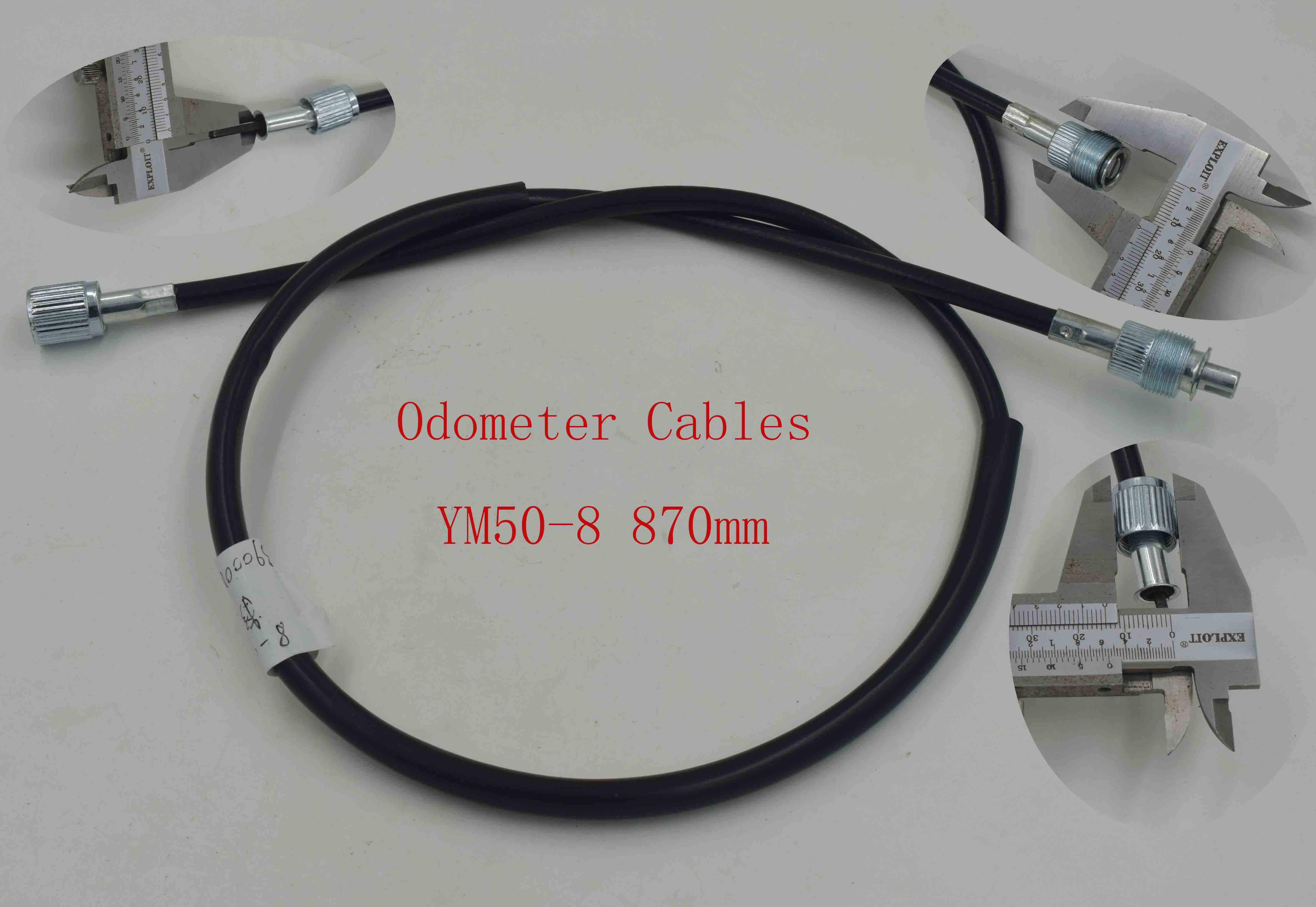Odometer Cables-YM50-8 870mm 