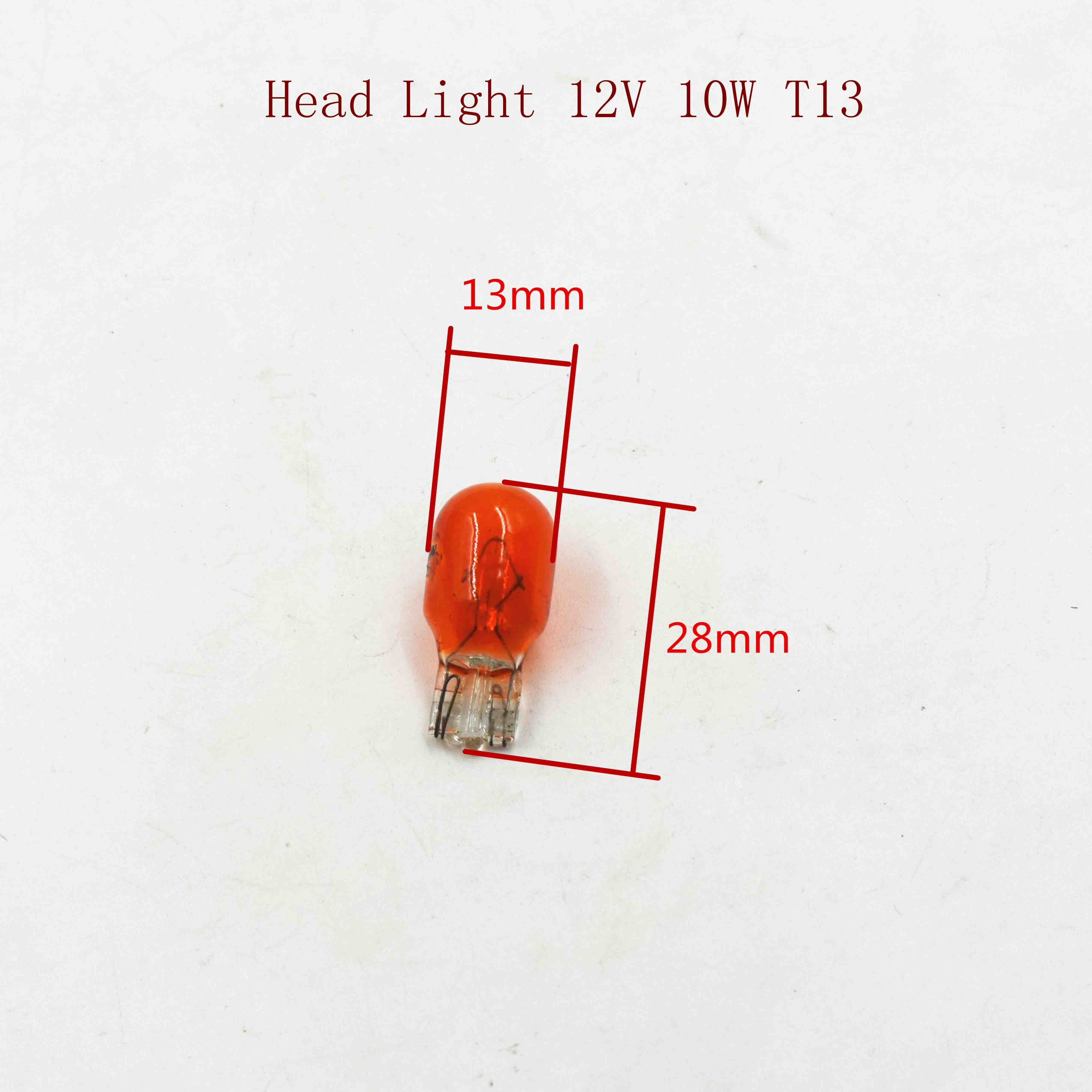 Head Light 12V 10W T13 
