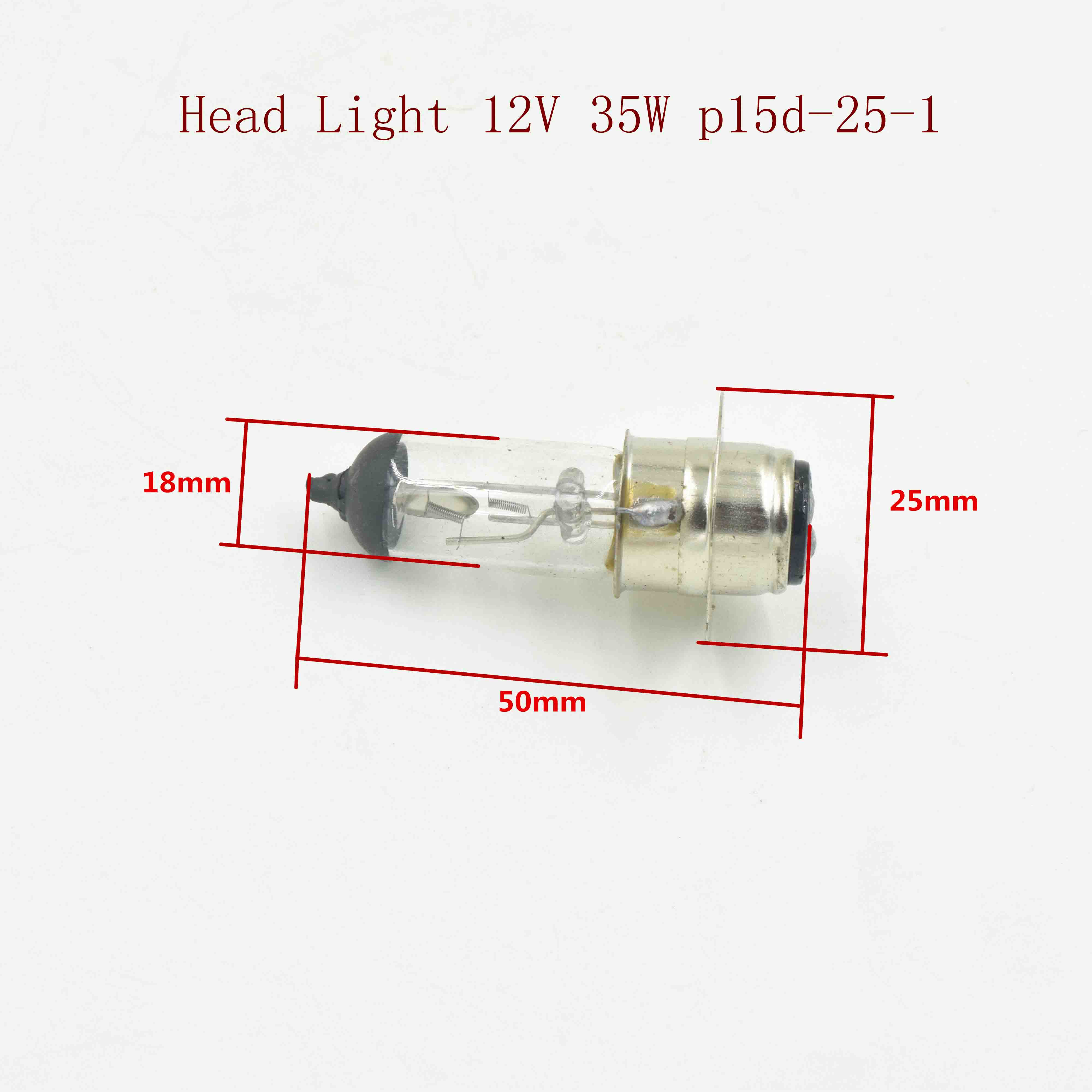 Head Light 12V 35W p15d-25-1 
