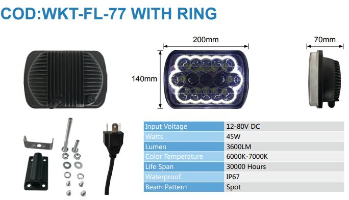 WKT-FL-77 WITH RING 