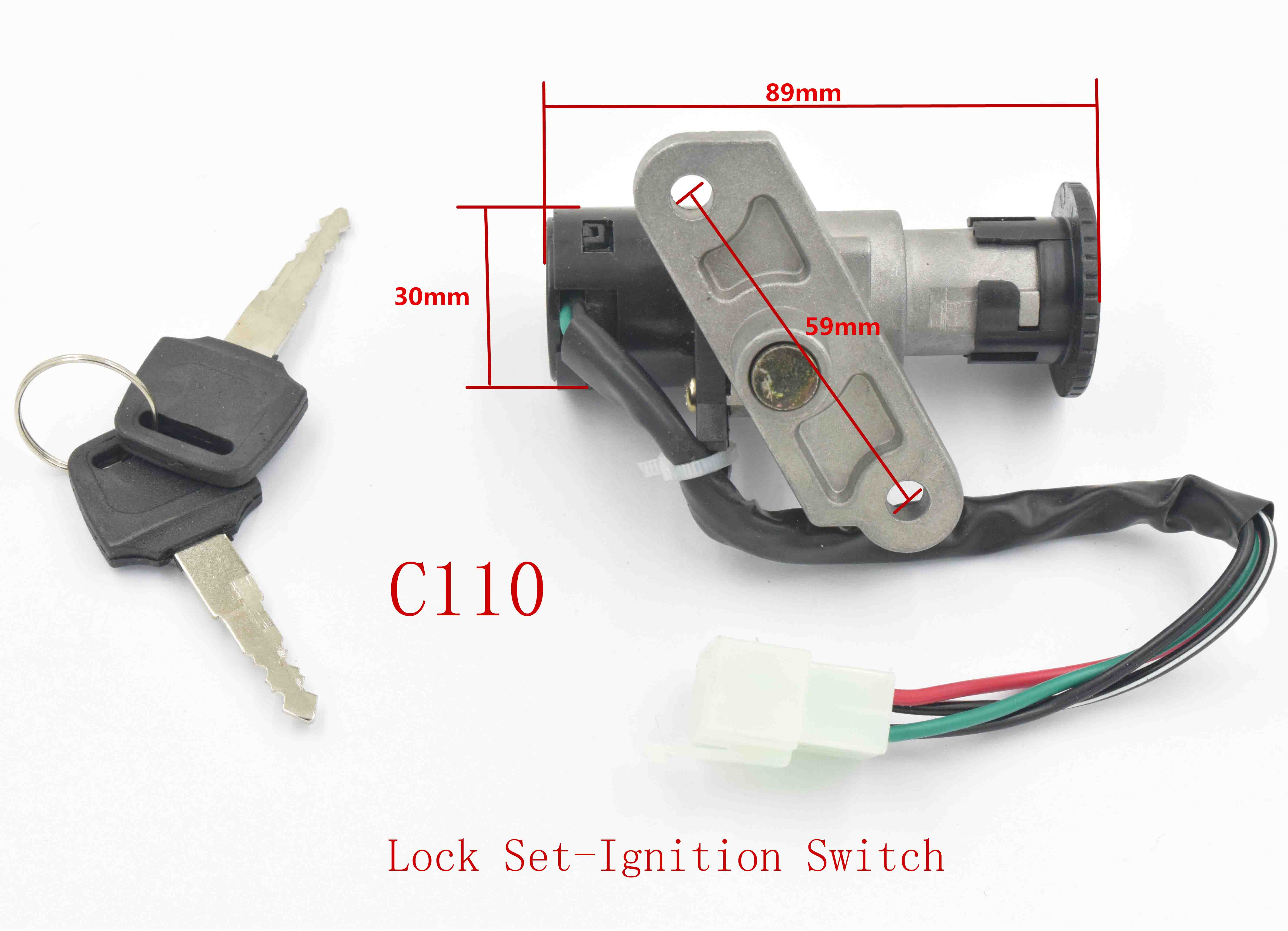 C110-Lock Set-Ignition Switch 