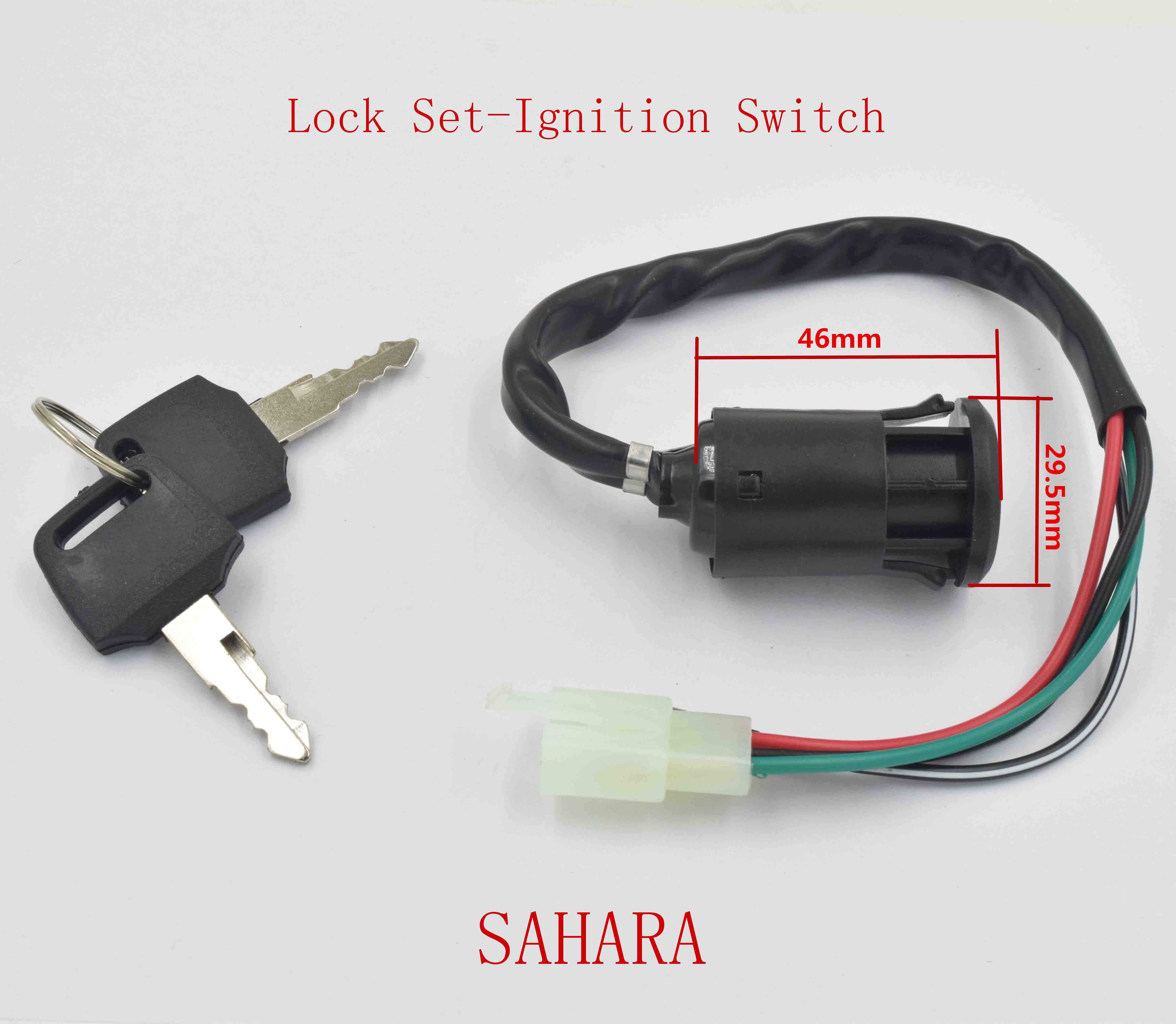 SAHARA-Lock Set-Ignition Switch 