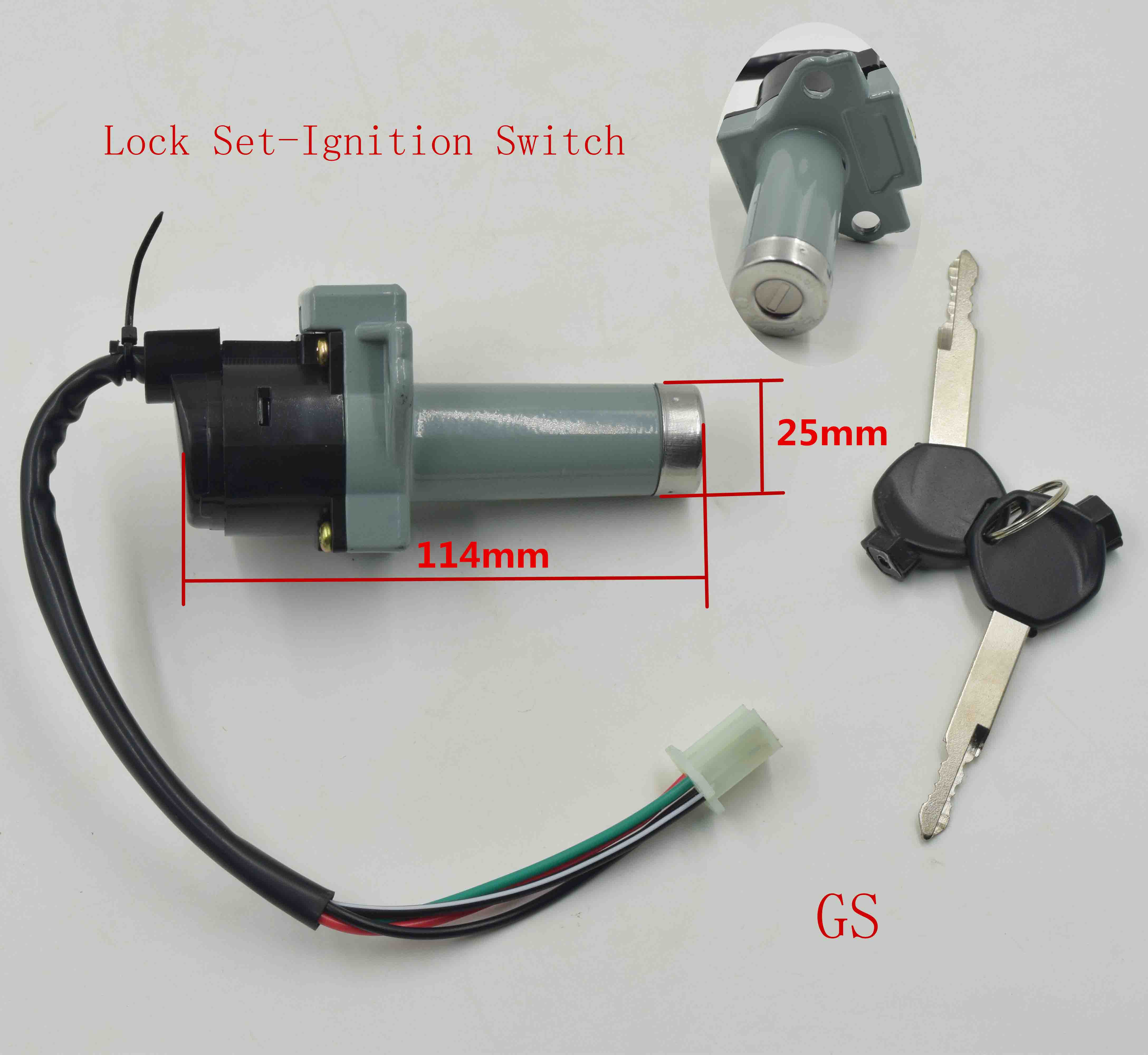 GS-Lock Set-Ignition Switch 