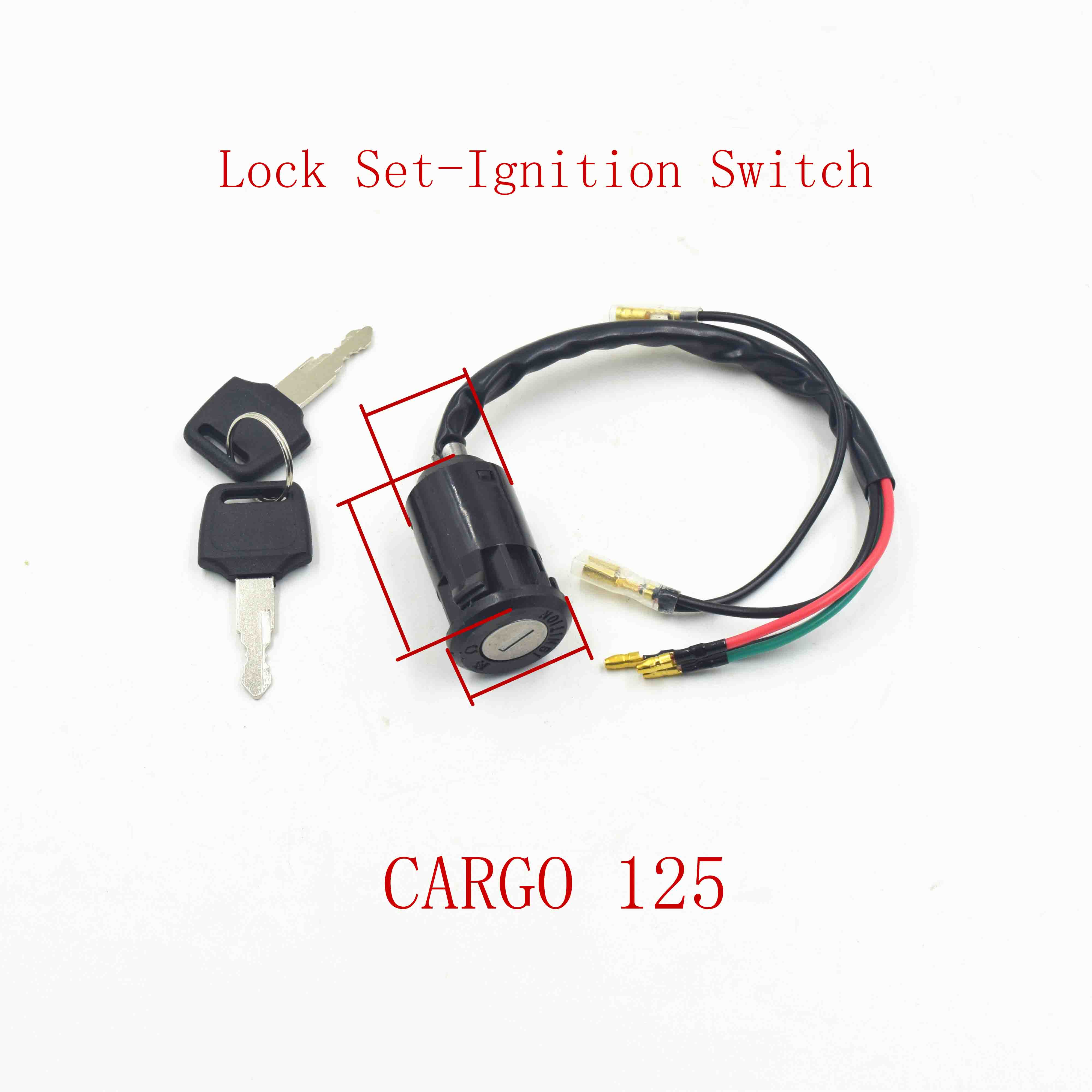 CARGO 125-Lock Set-Ignition Switch 