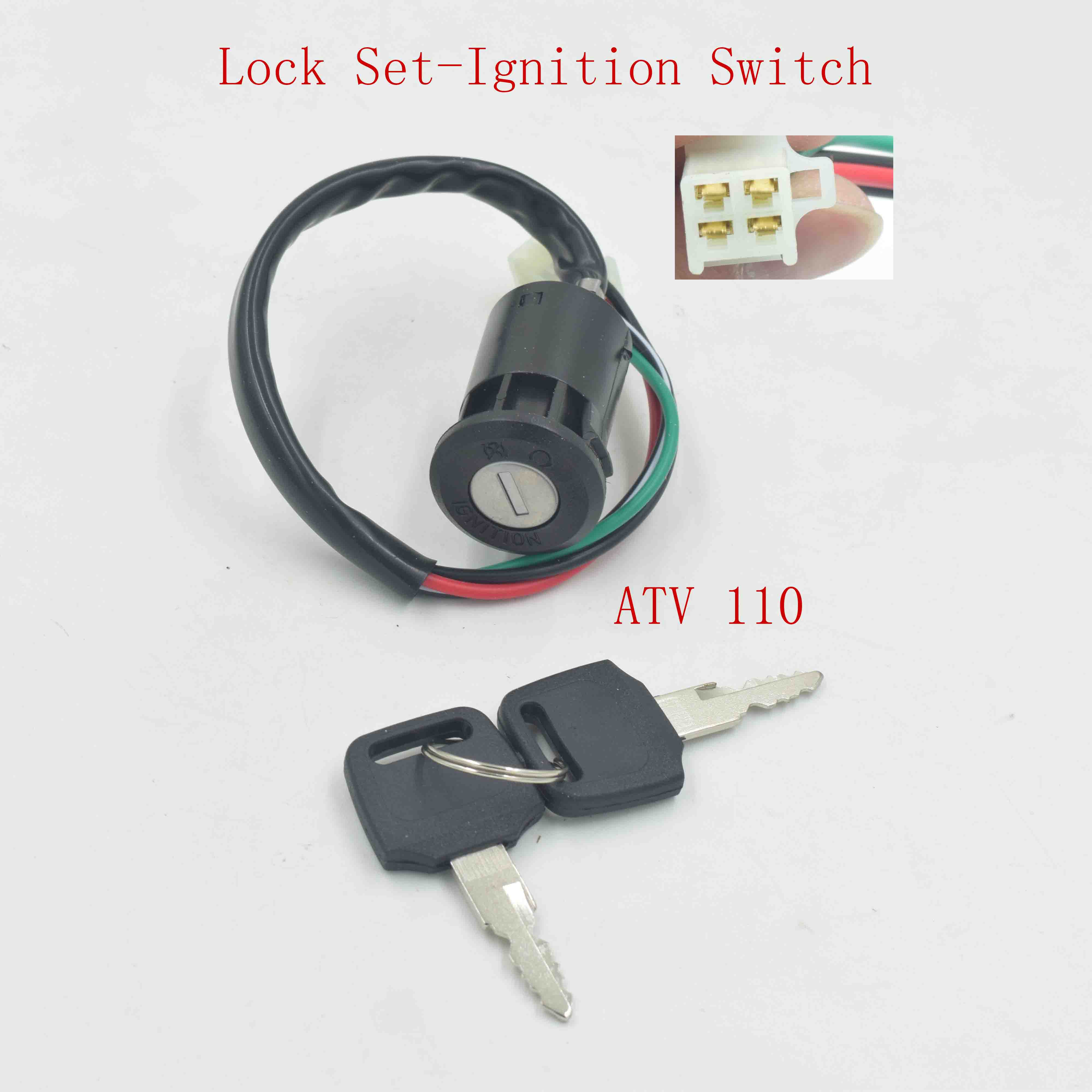 ATV110-Lock Set-Ignition Switch 