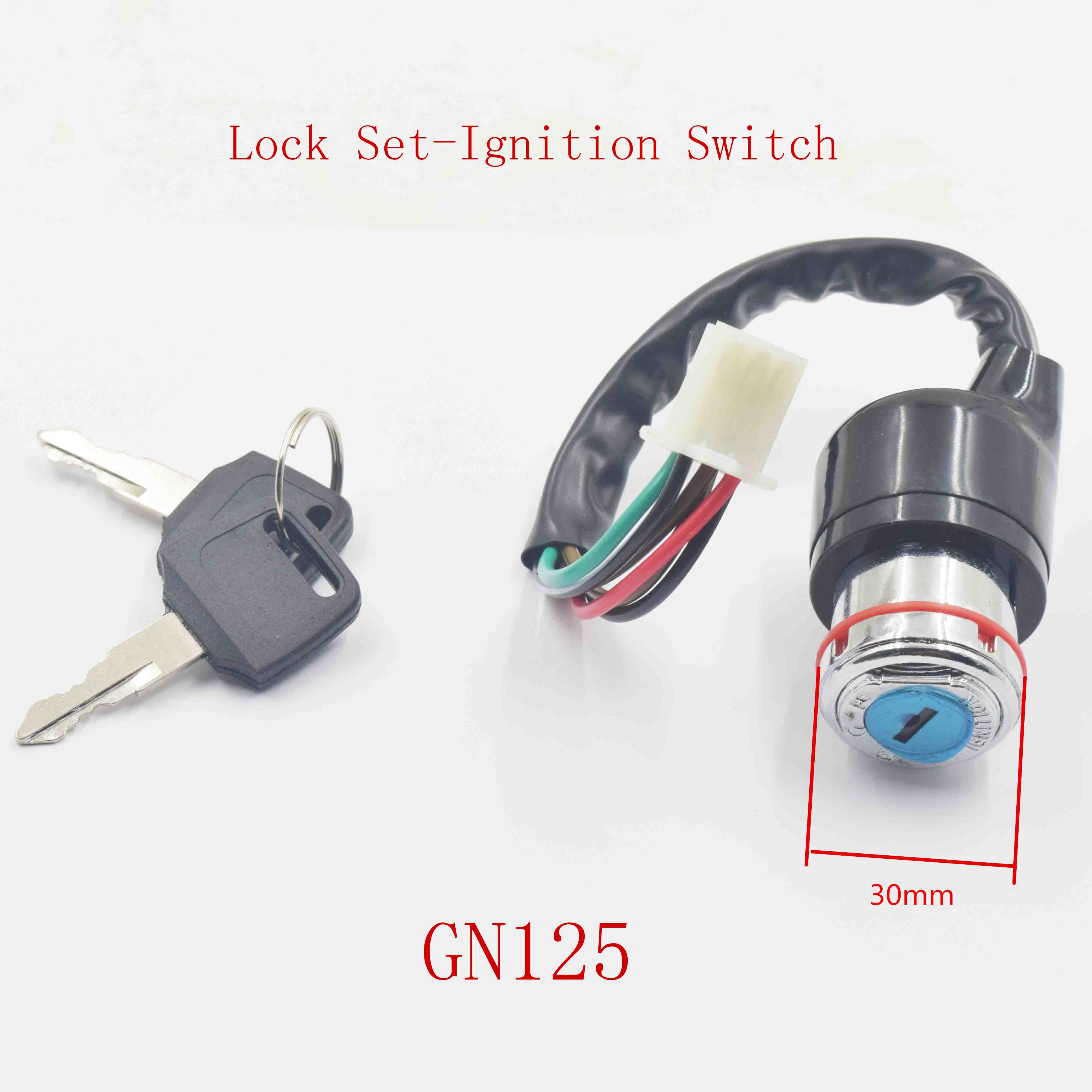 GN125-Lock Set-Ignition Switch 