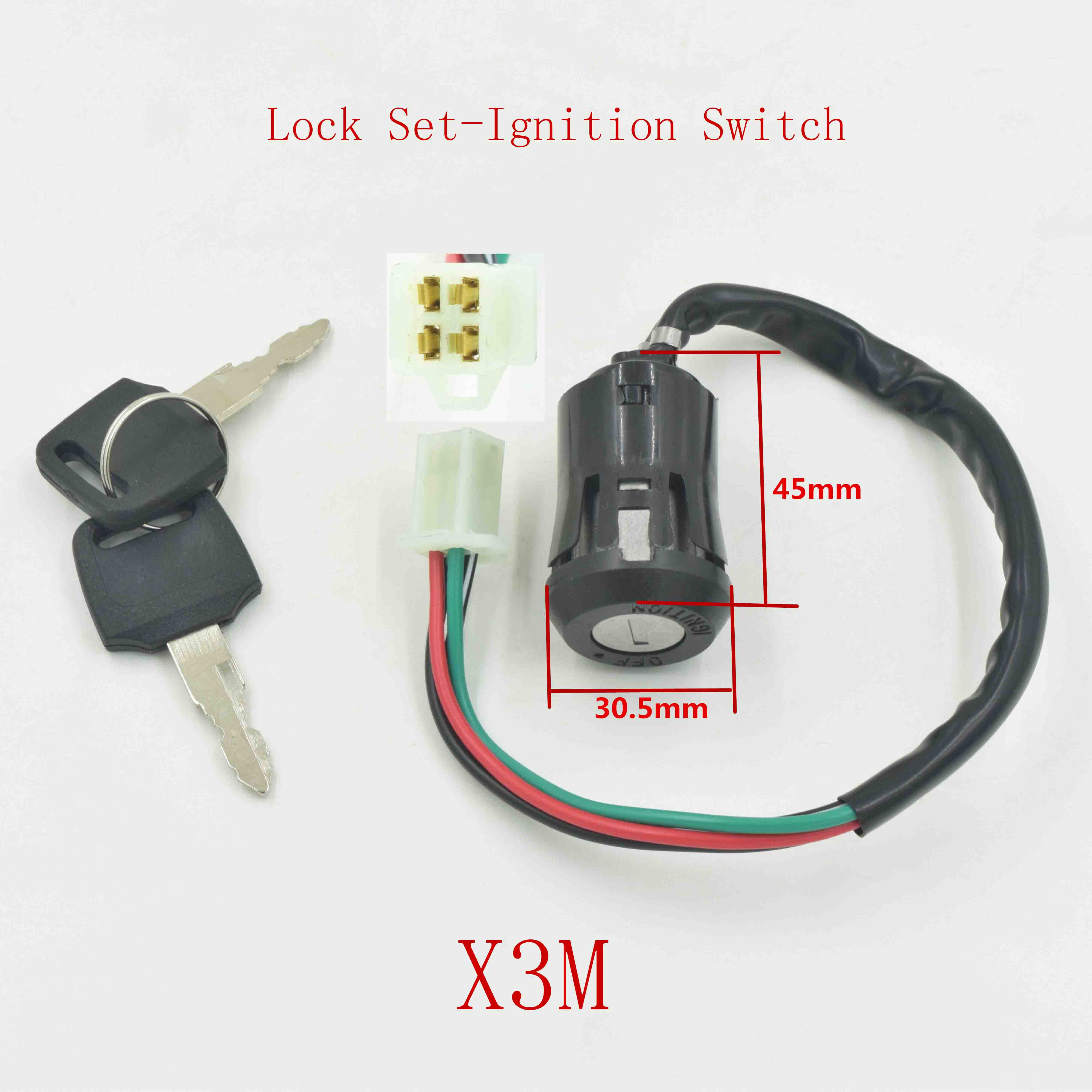 X3M-Lock Set-Ignition Switch 