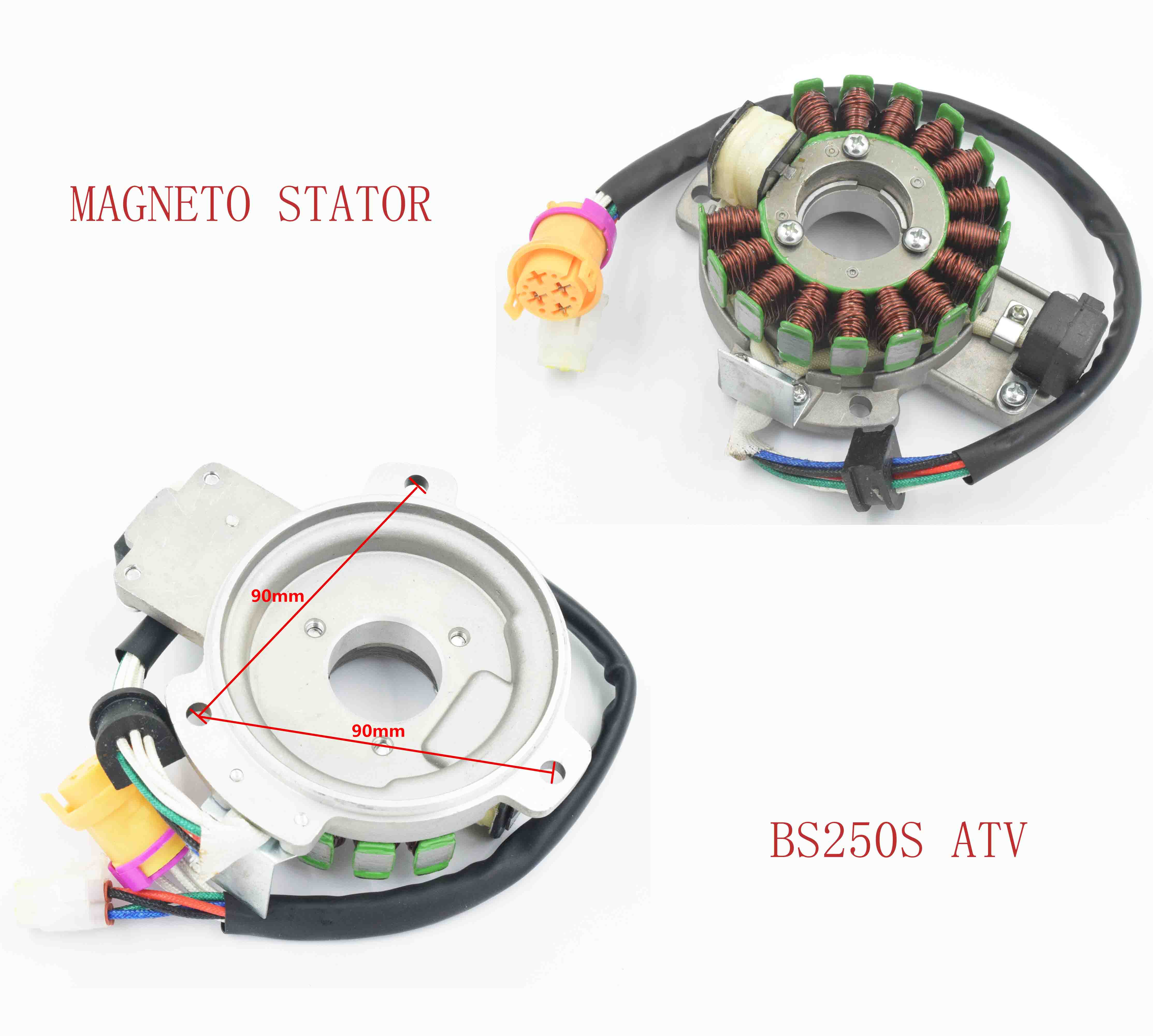ATV250S-MAGNETO STATOR 