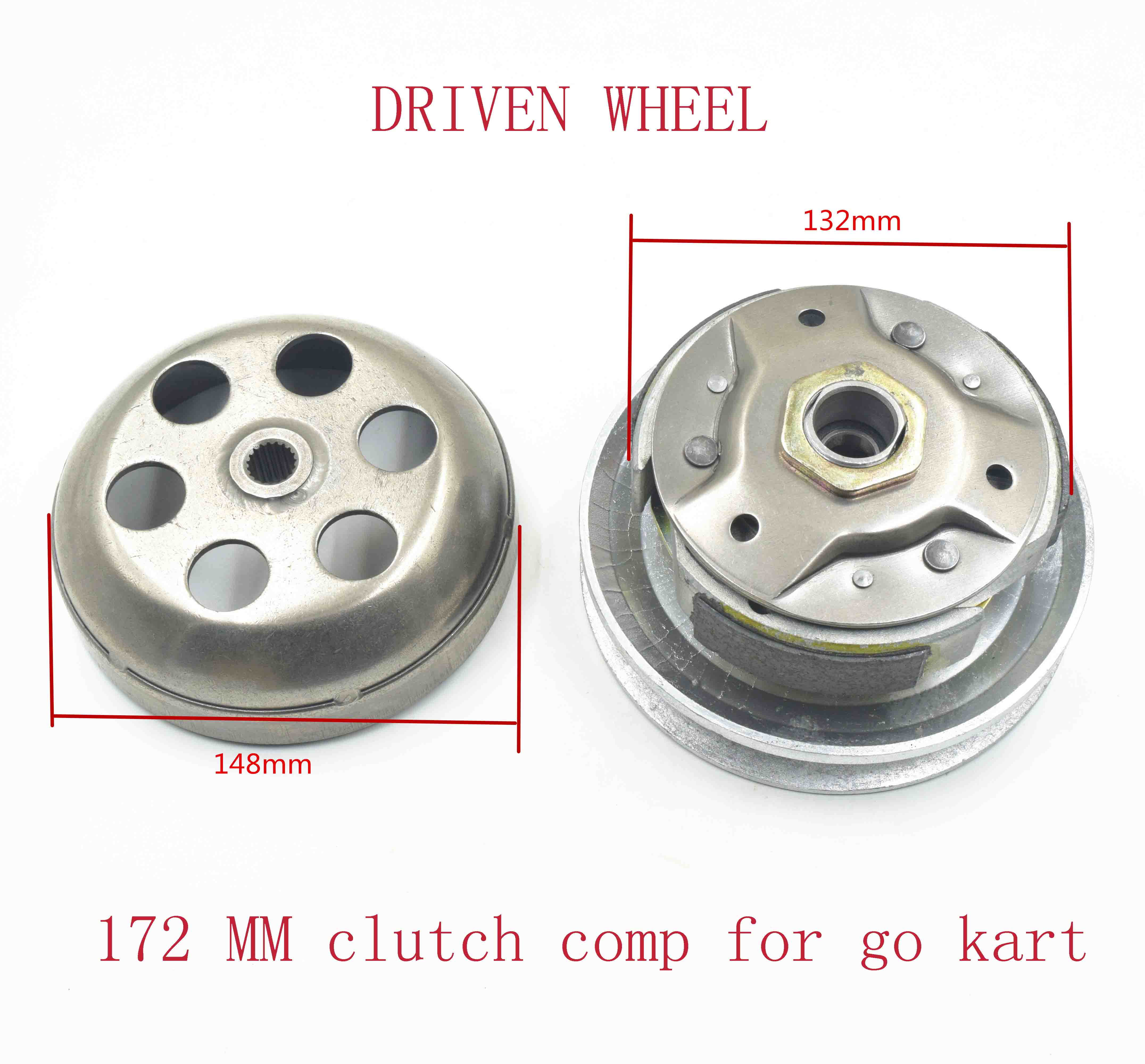 172 MM clutch comp for go kart 