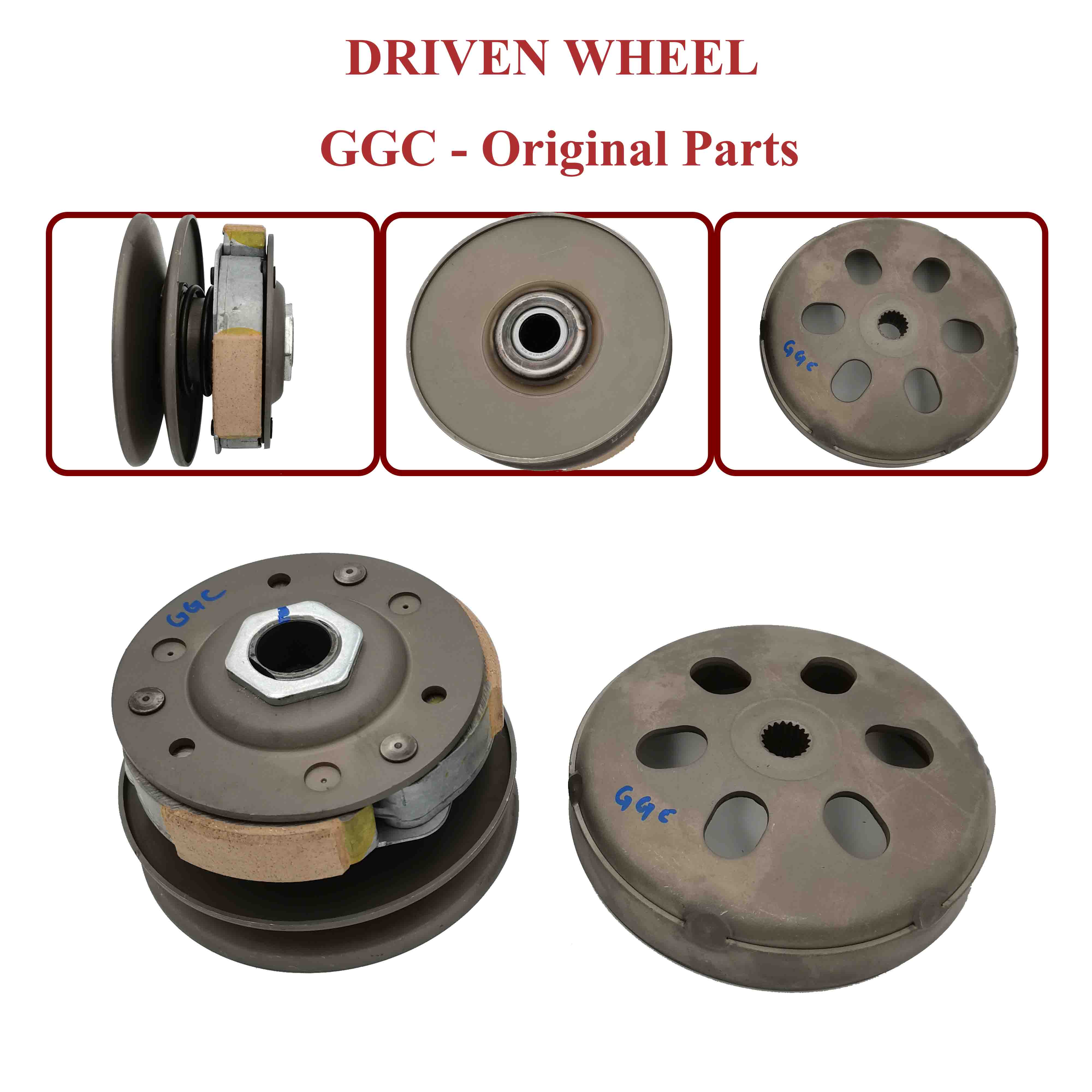 DRIVEN WHEEL  GGC - Original Parts 