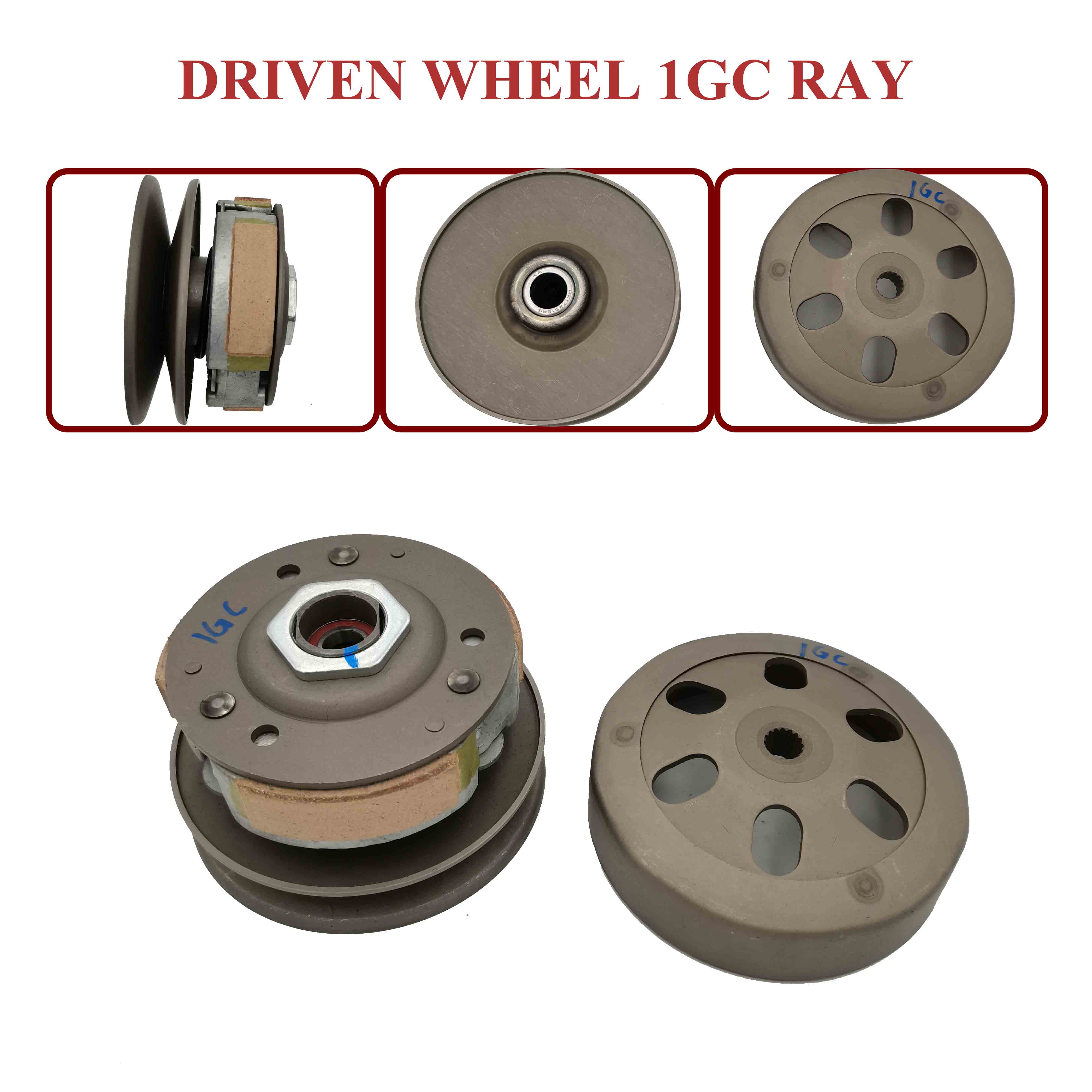DRIVEN WHEEL 1GC RAY 
