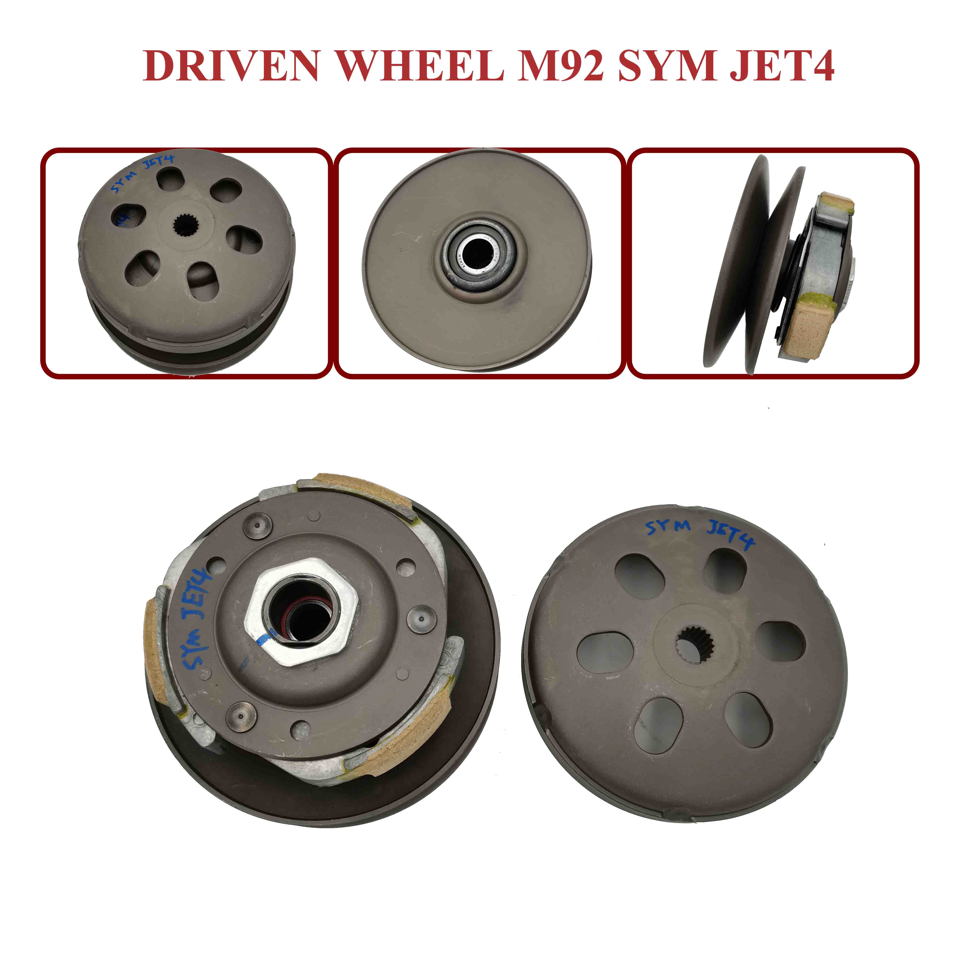 DRIVEN WHEEL M92 SYM JET4 