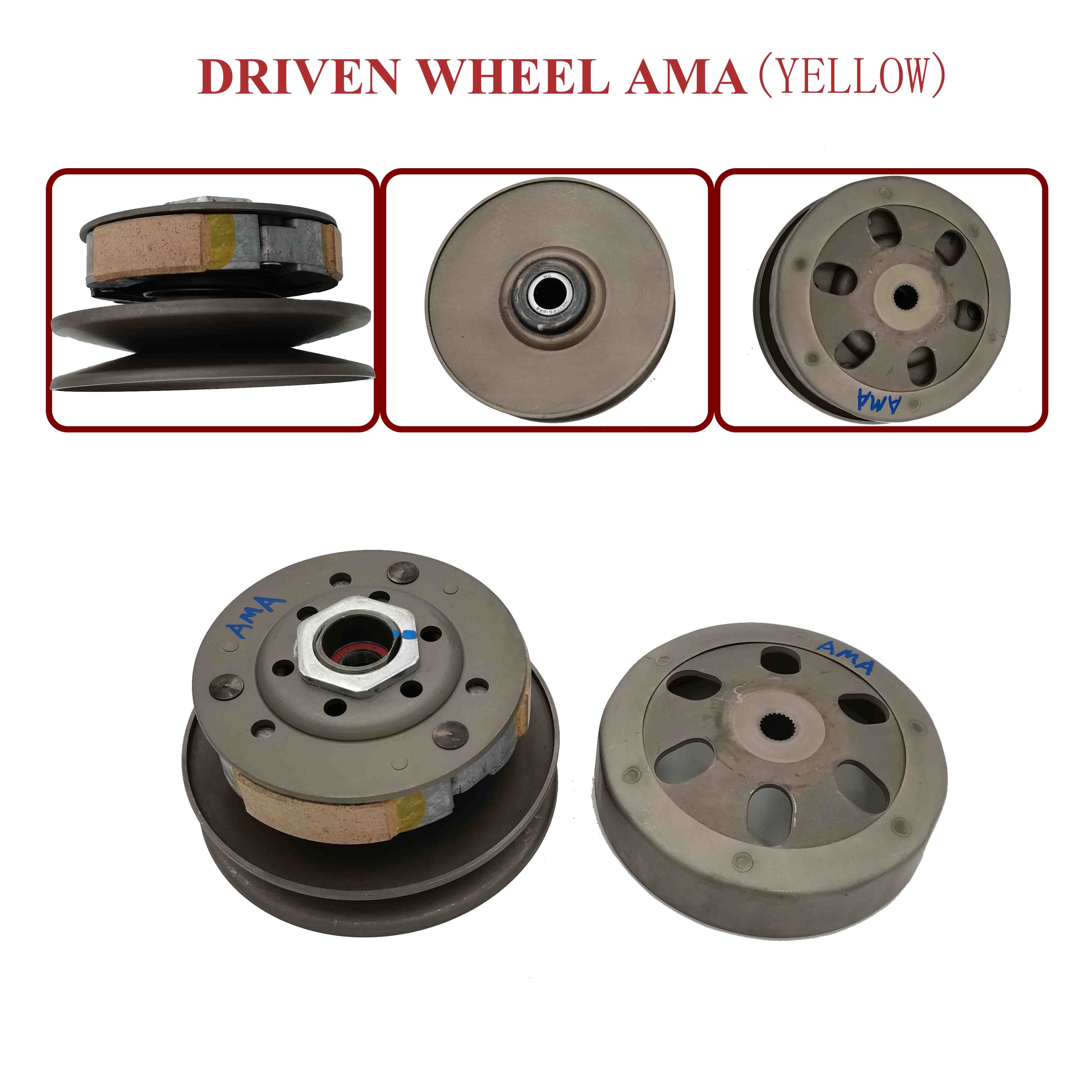 DRIVEN WHEEL AMA(YELLOW) 