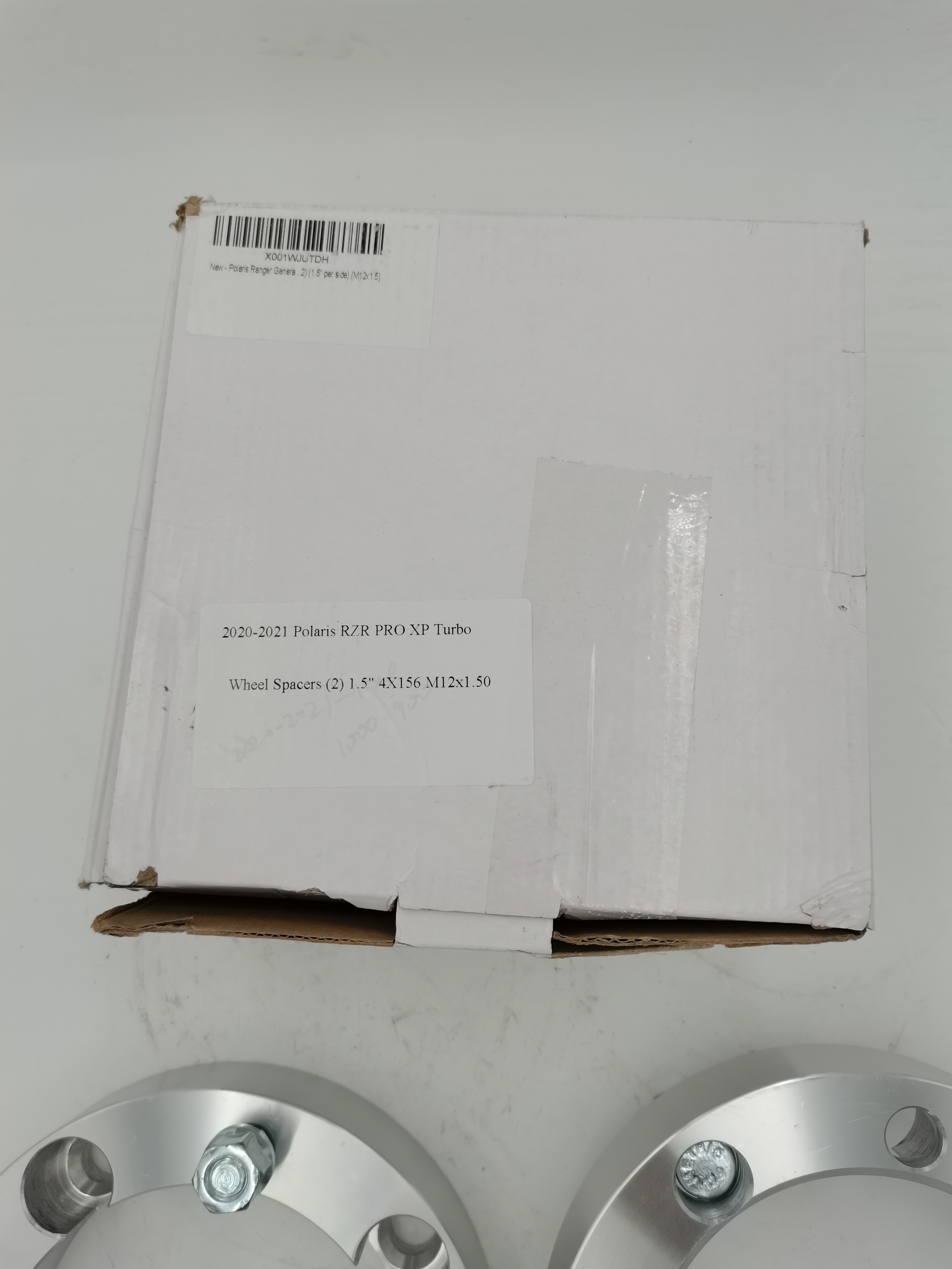 2020-2021 POLARIS PRO XP turbo wheel spacers 1.5' 4X156 M12X1.50 