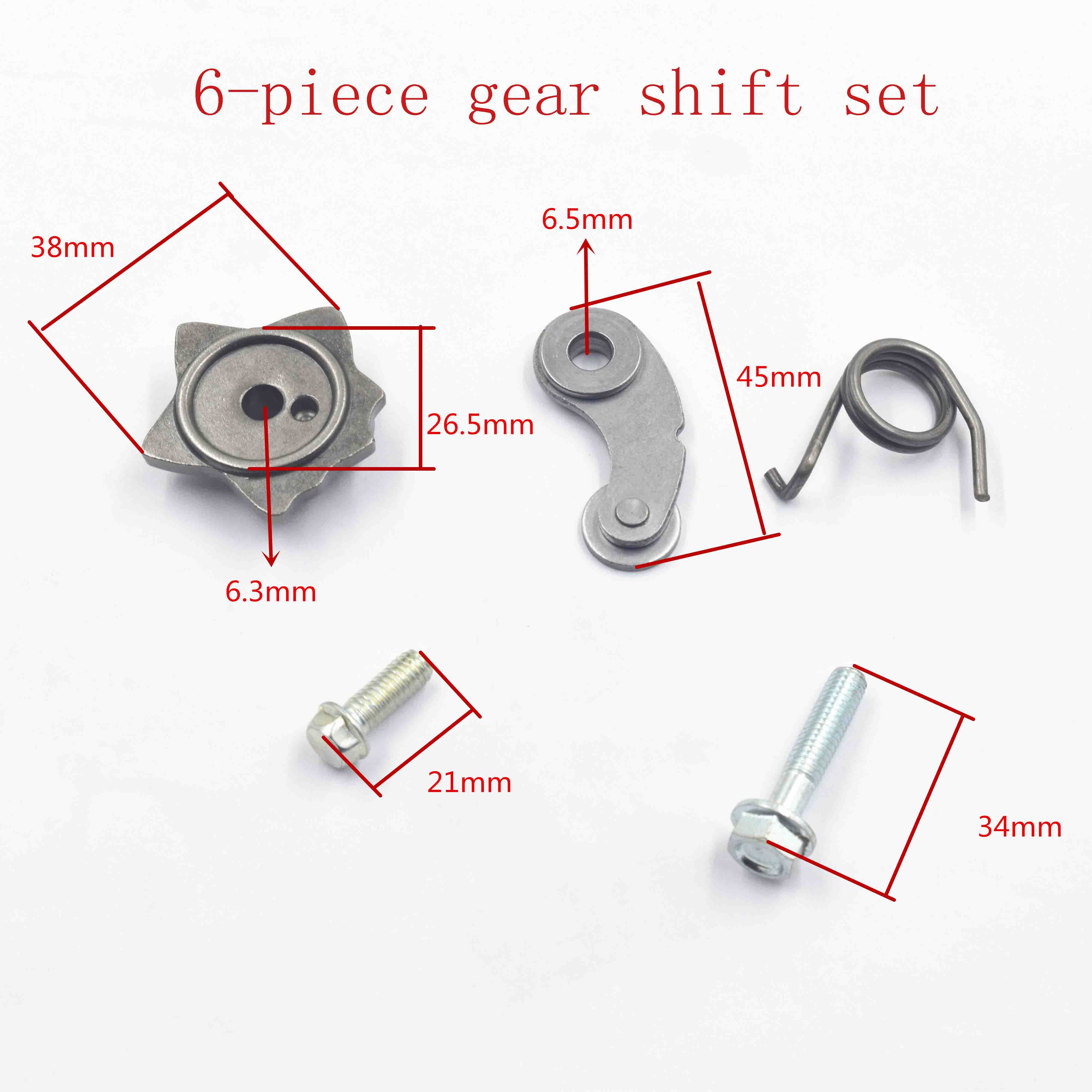 6-piece gear shift set 
