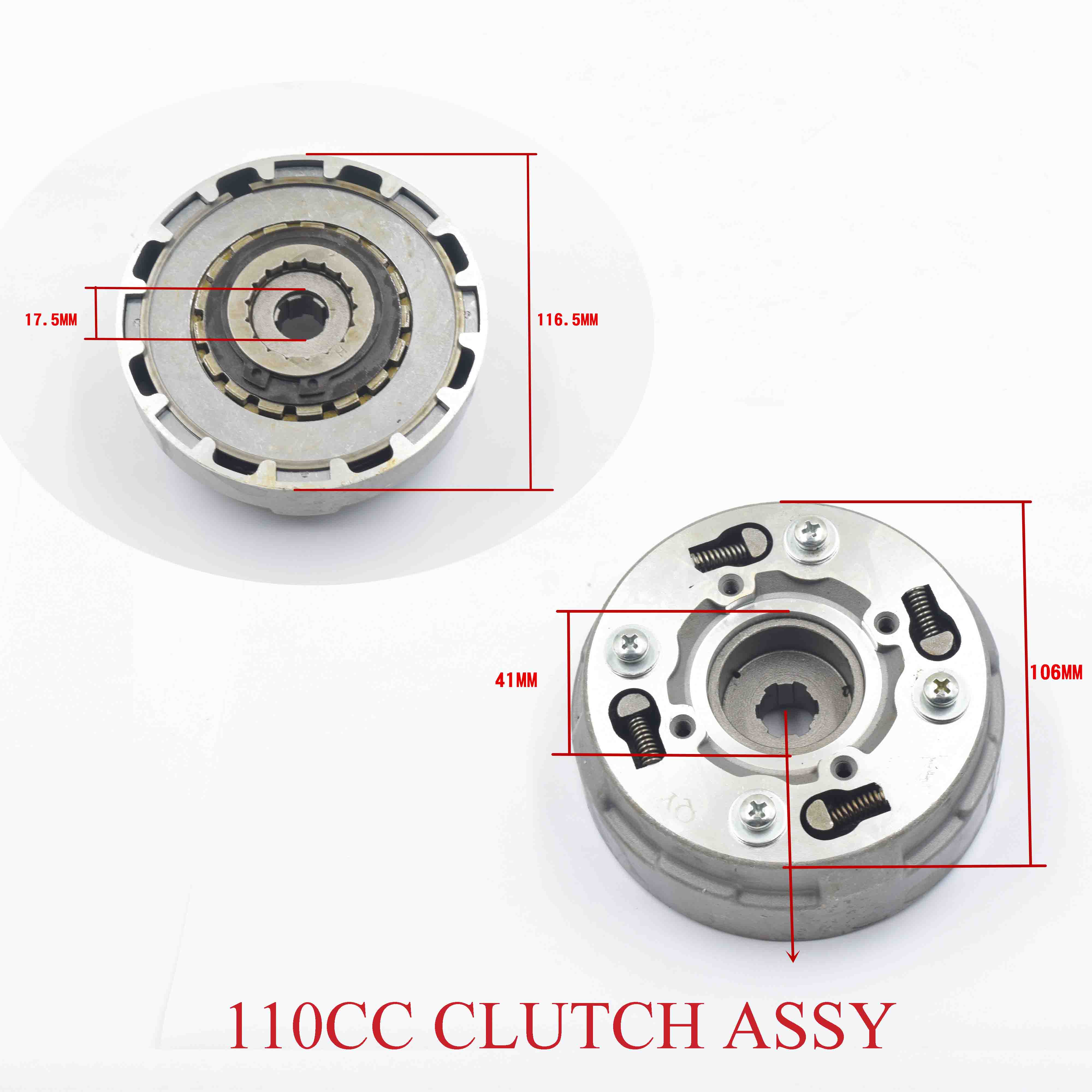 110CC CLUTCH ASSY 