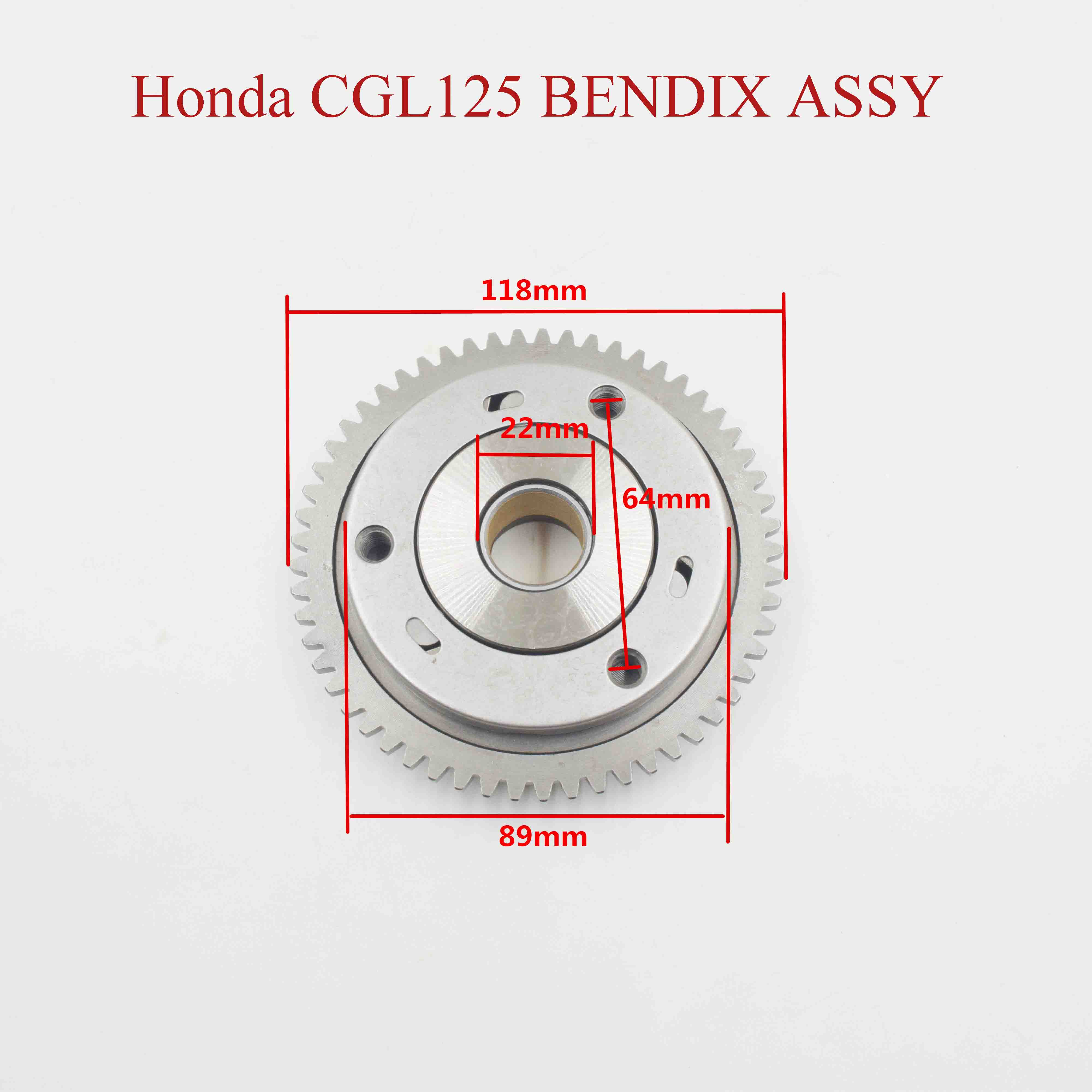 Honda CGL125 BENDIX ASSY 
