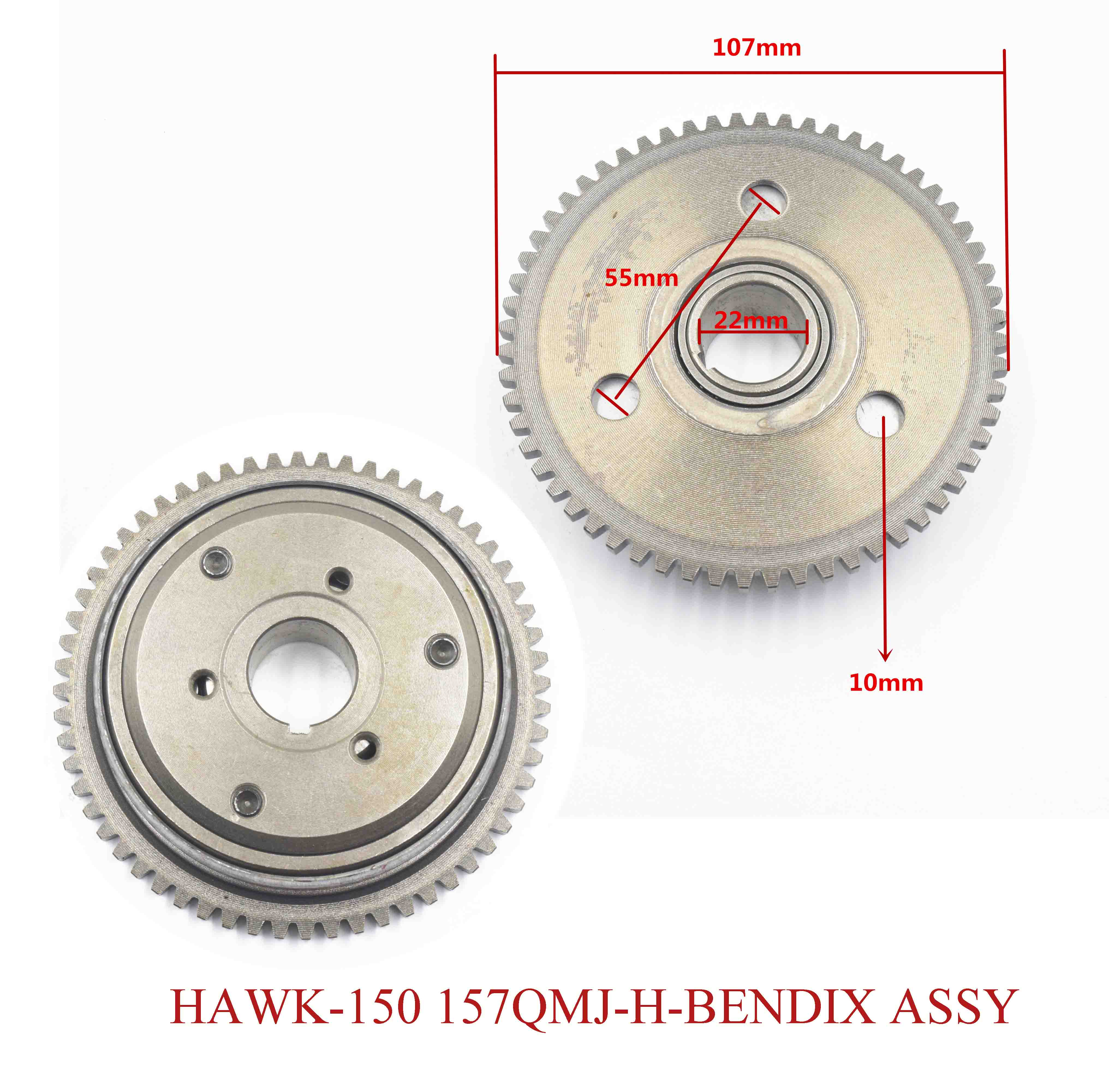 HAWK-150 157QMJ-H-BENDIX ASSY 