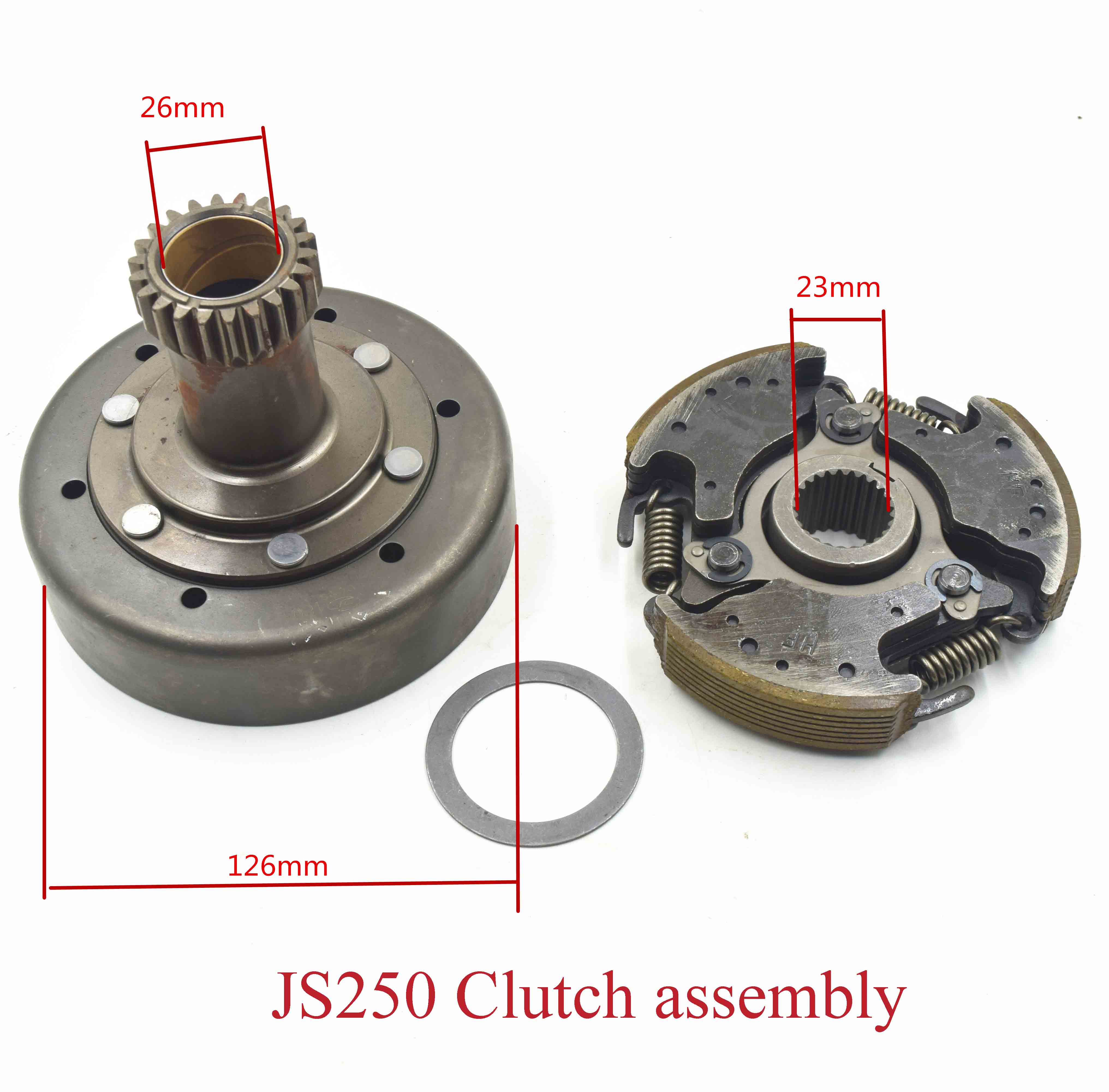 JS250 Clutch assembly 