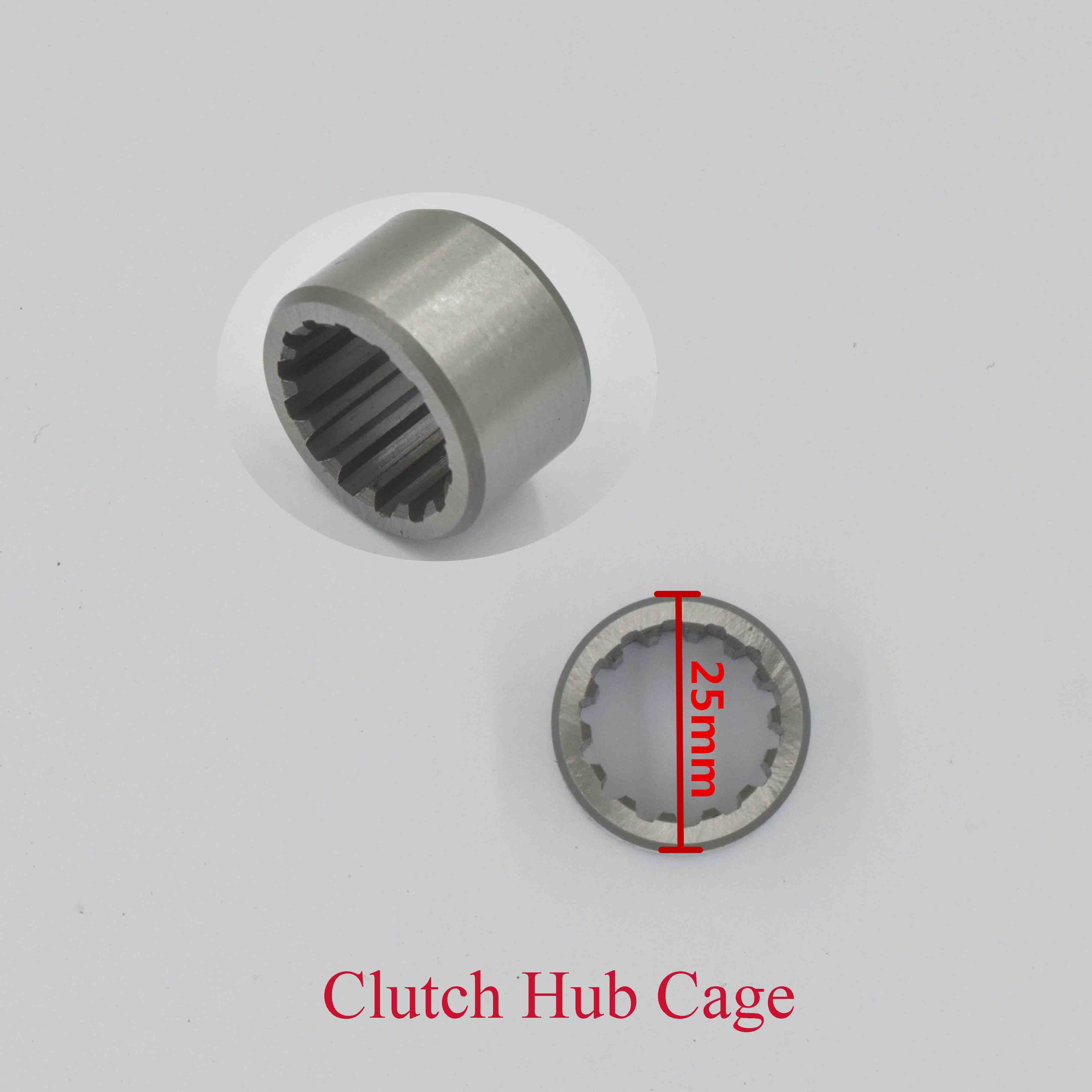 Clutch hub cage 