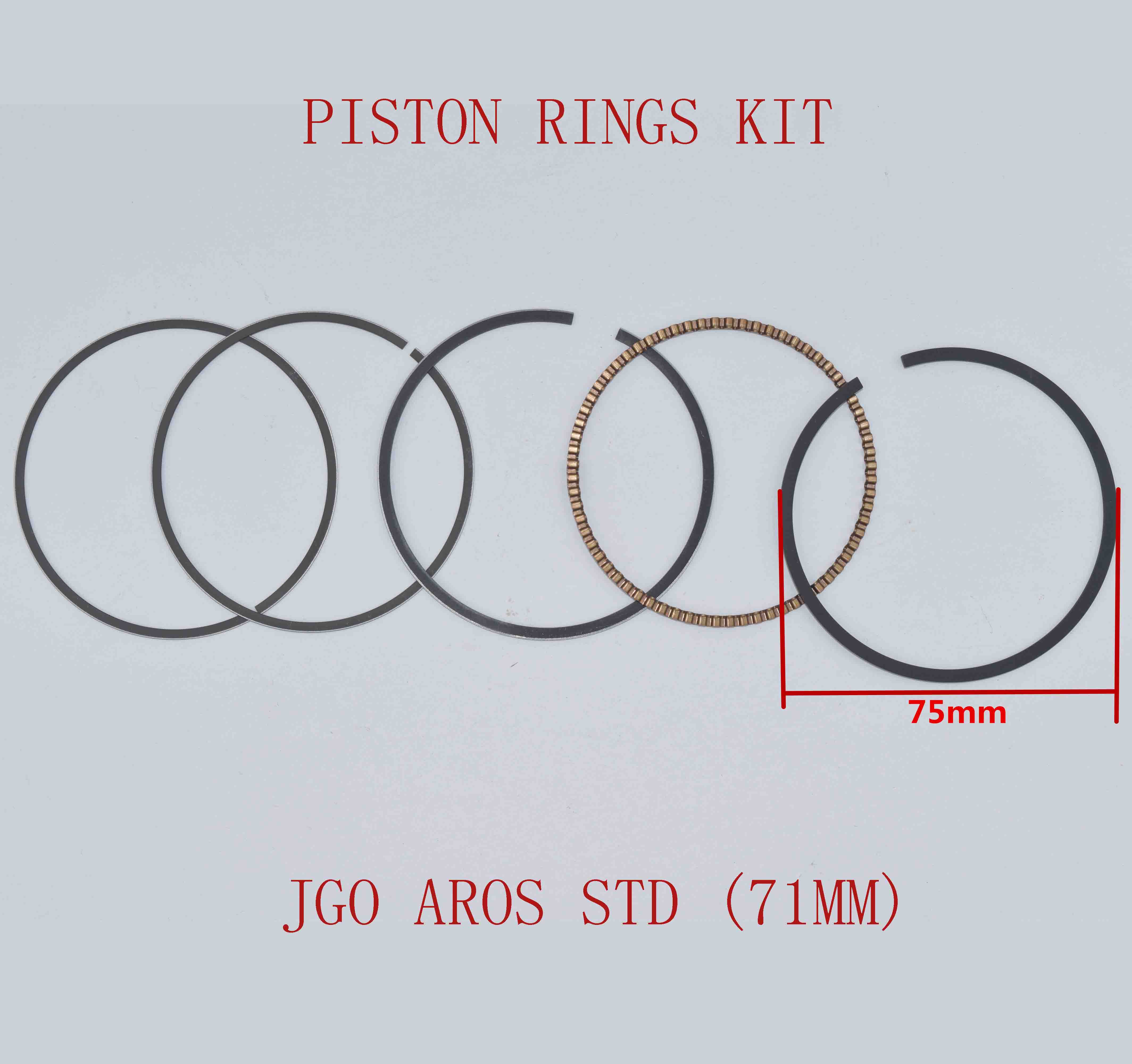 GS125-PISTON KIT 