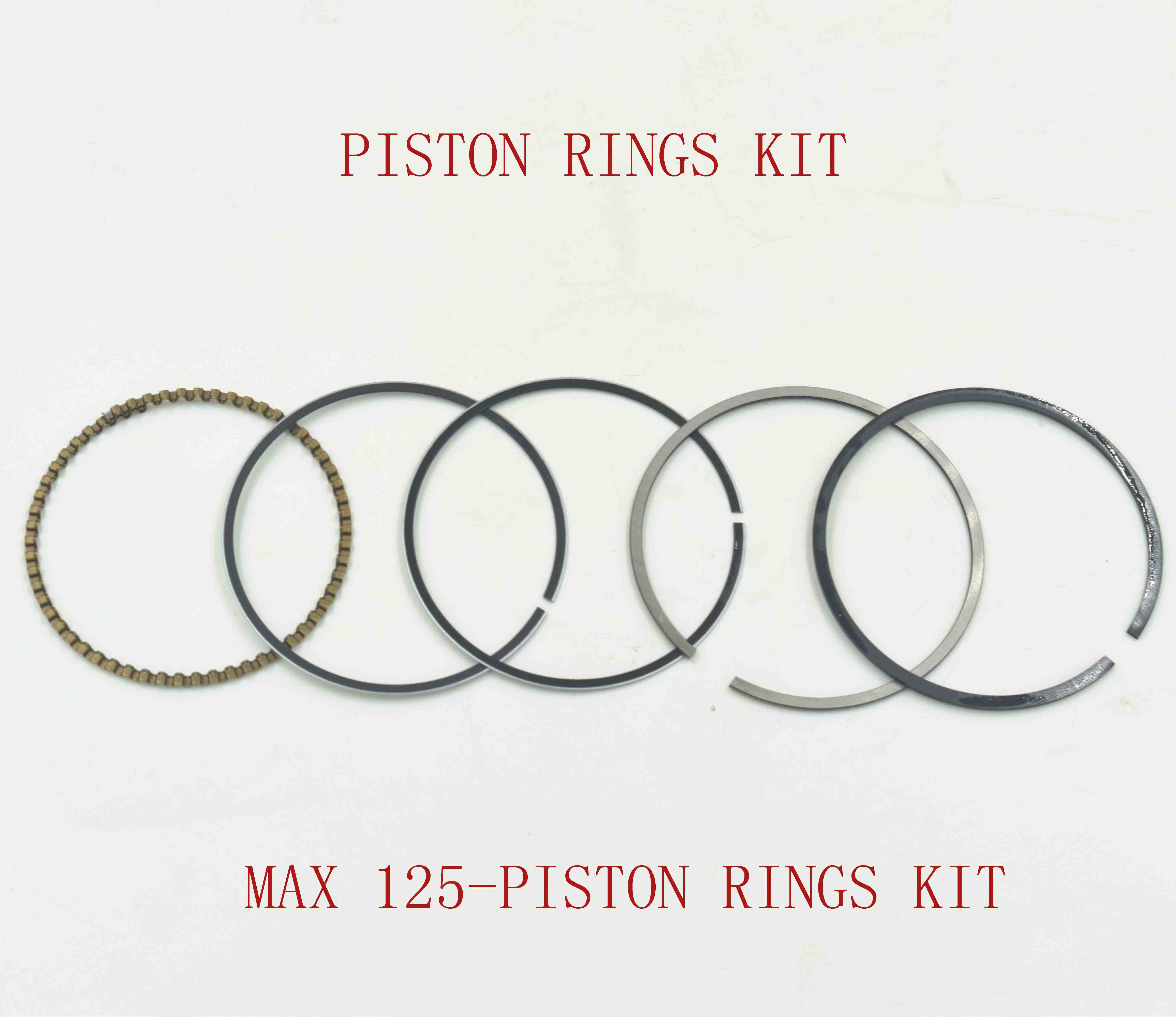 MAX 125-PISTON RINGS KIT 