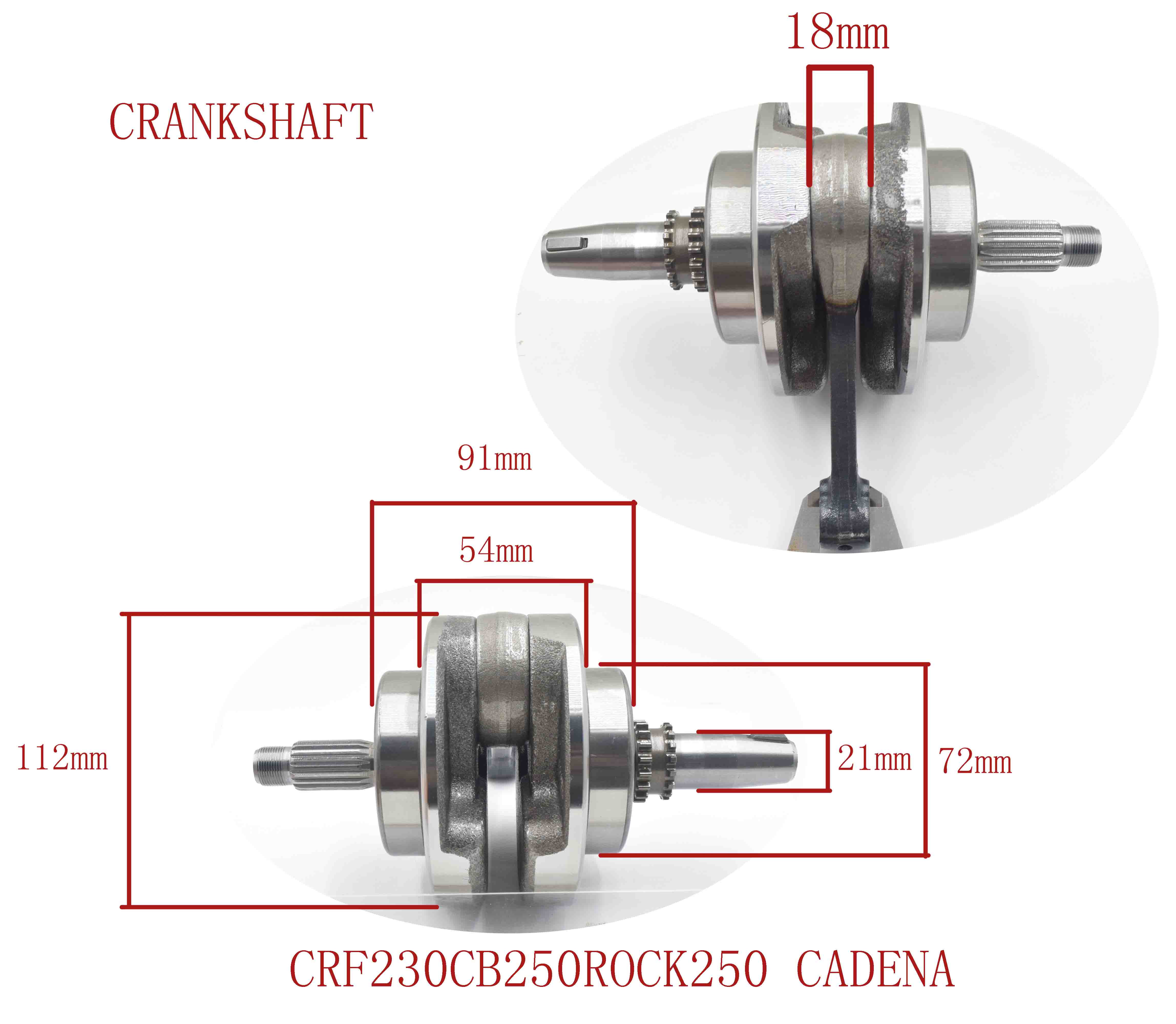 CRF230CB250ROCK250 CADENA 