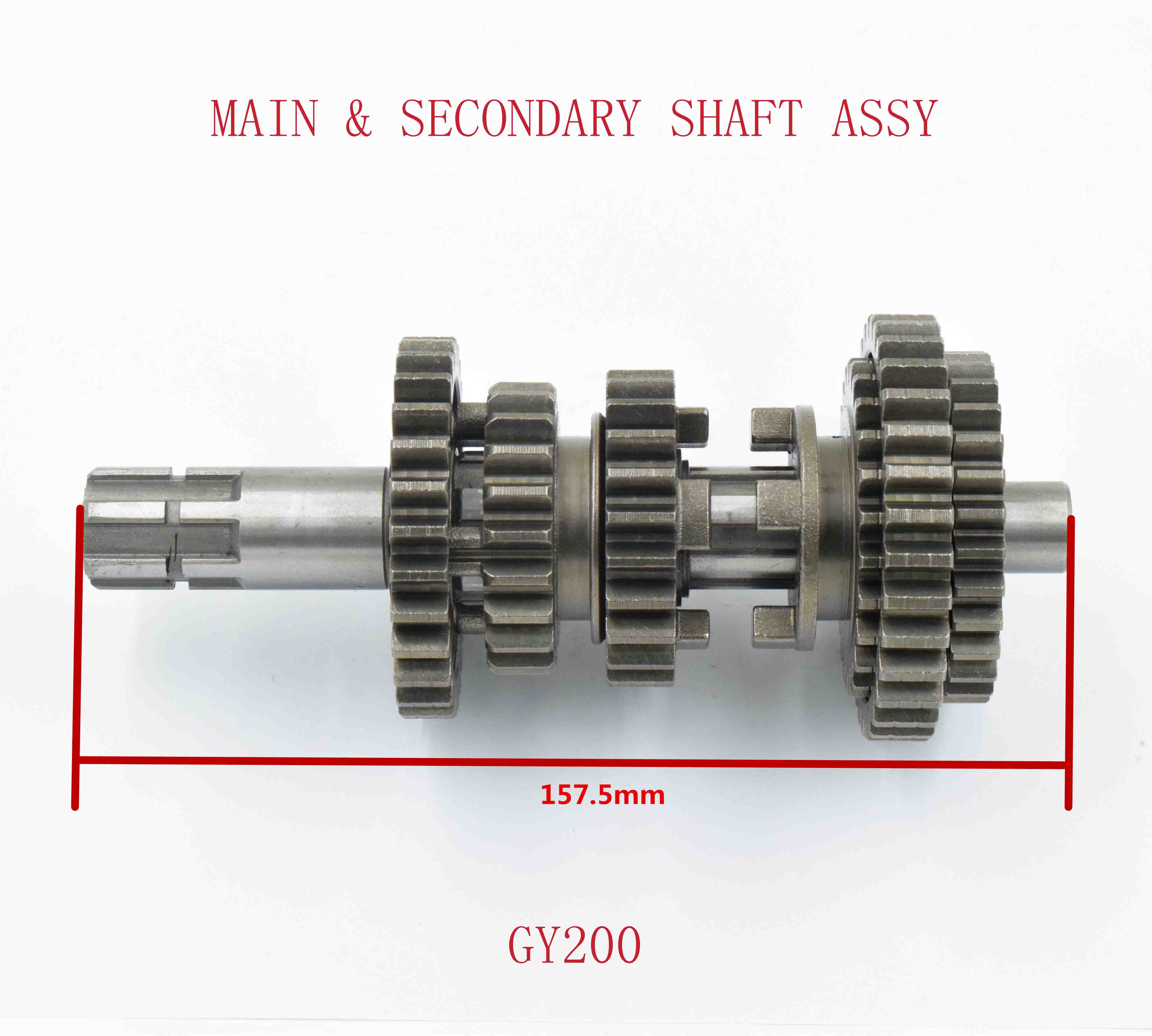 CG200 SECONDARY SHAFT 
