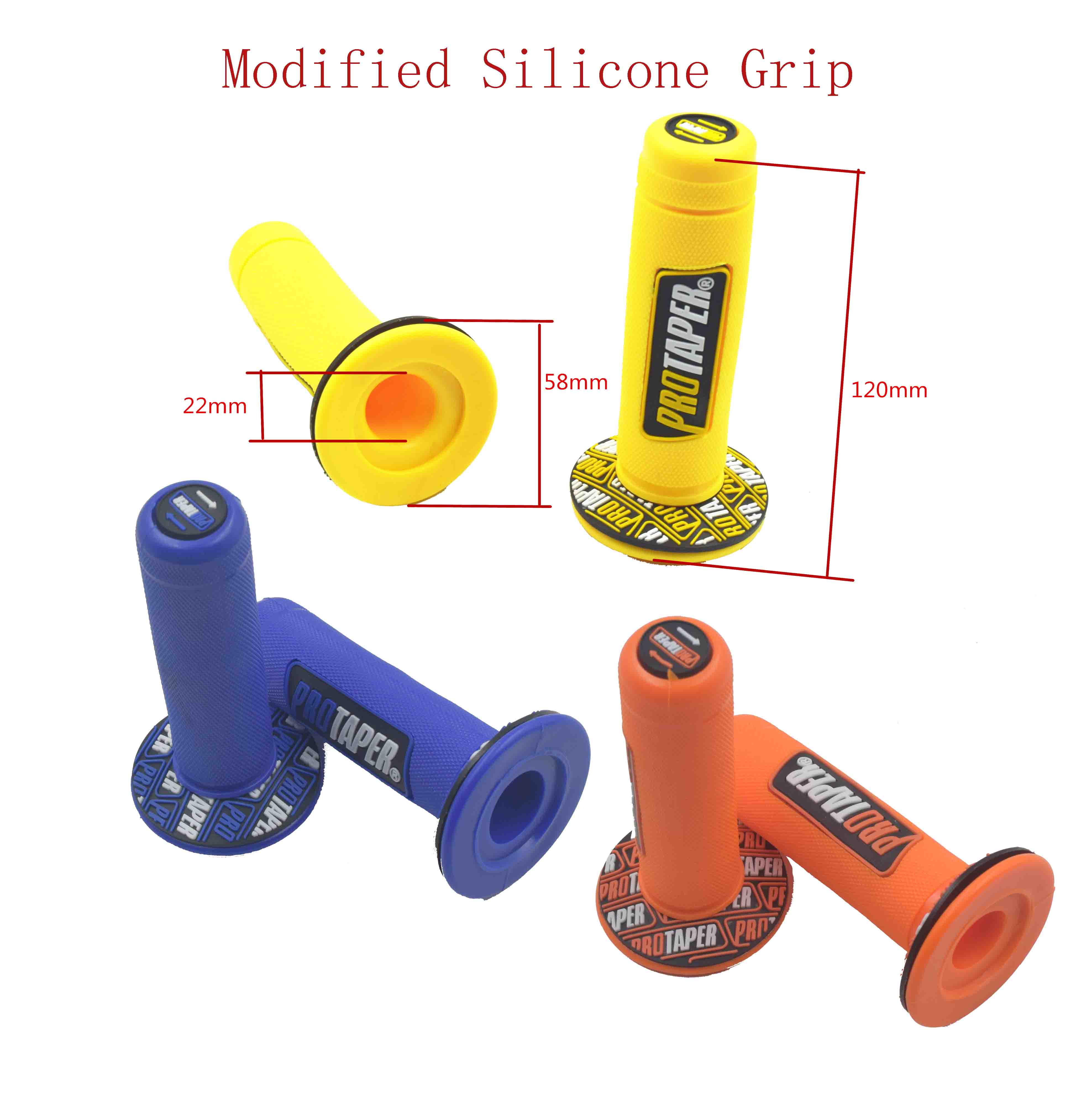 Modified silicone grip 