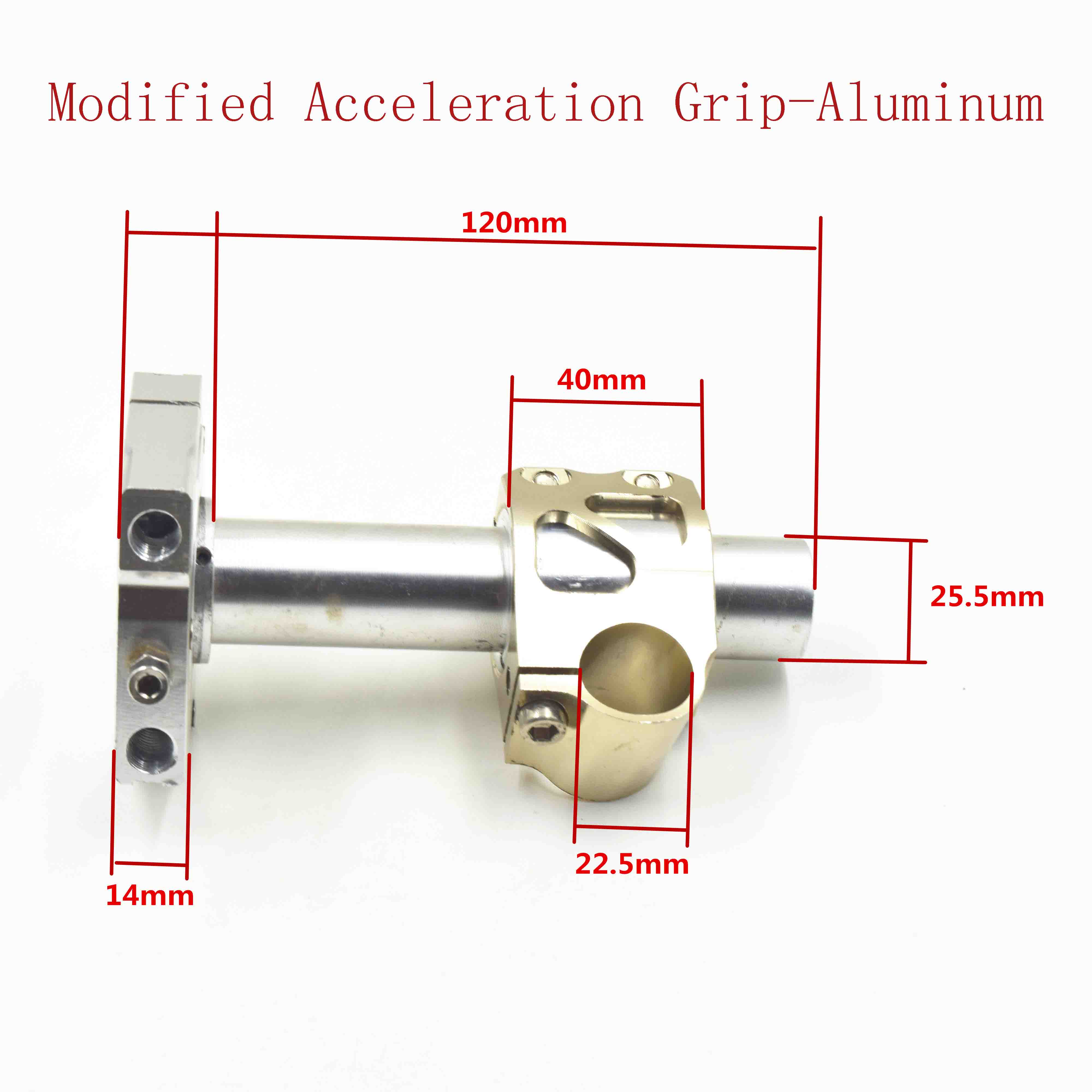 Modified Acceleration Grip-Aluminum 