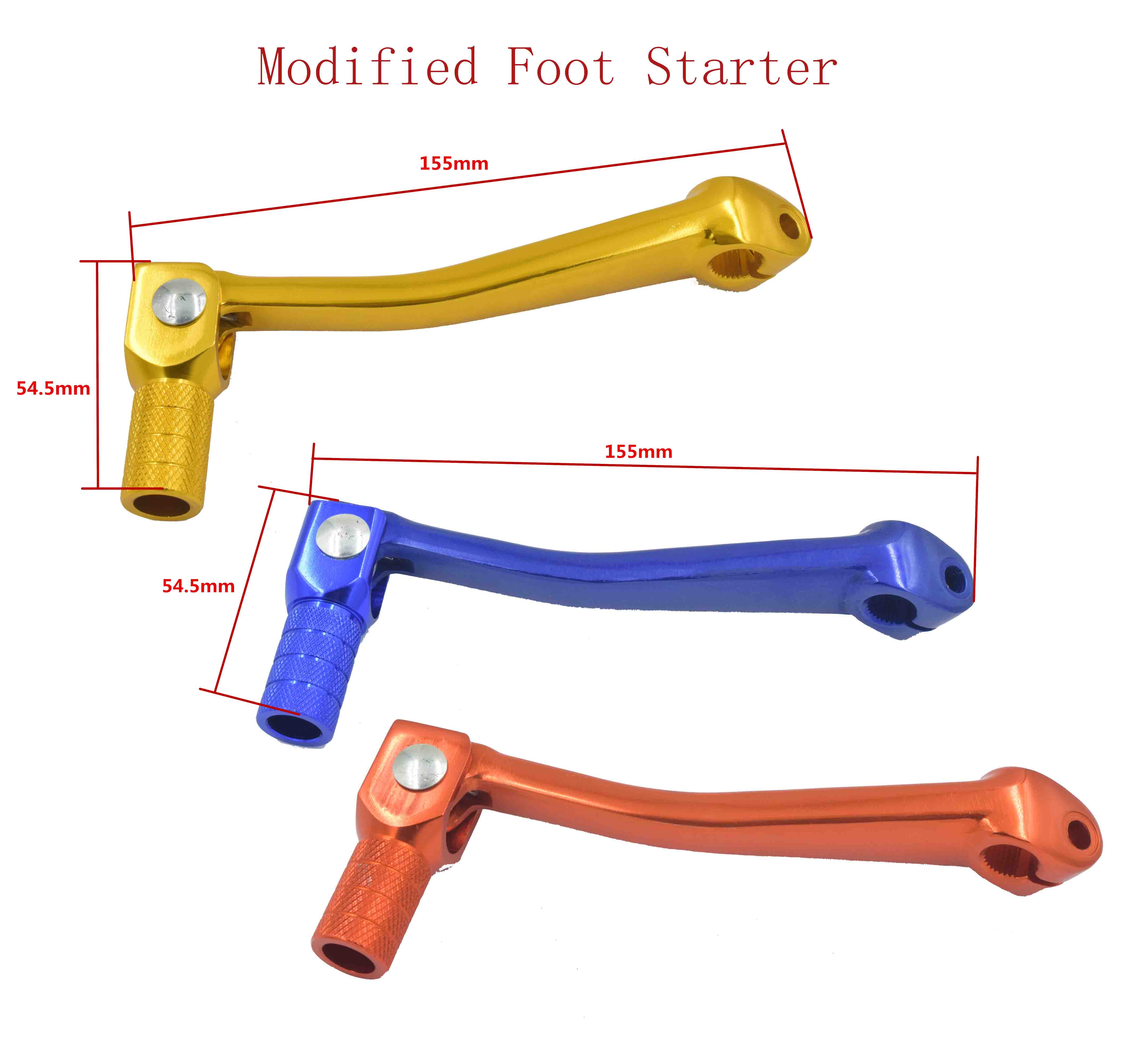 Modified foot starter 