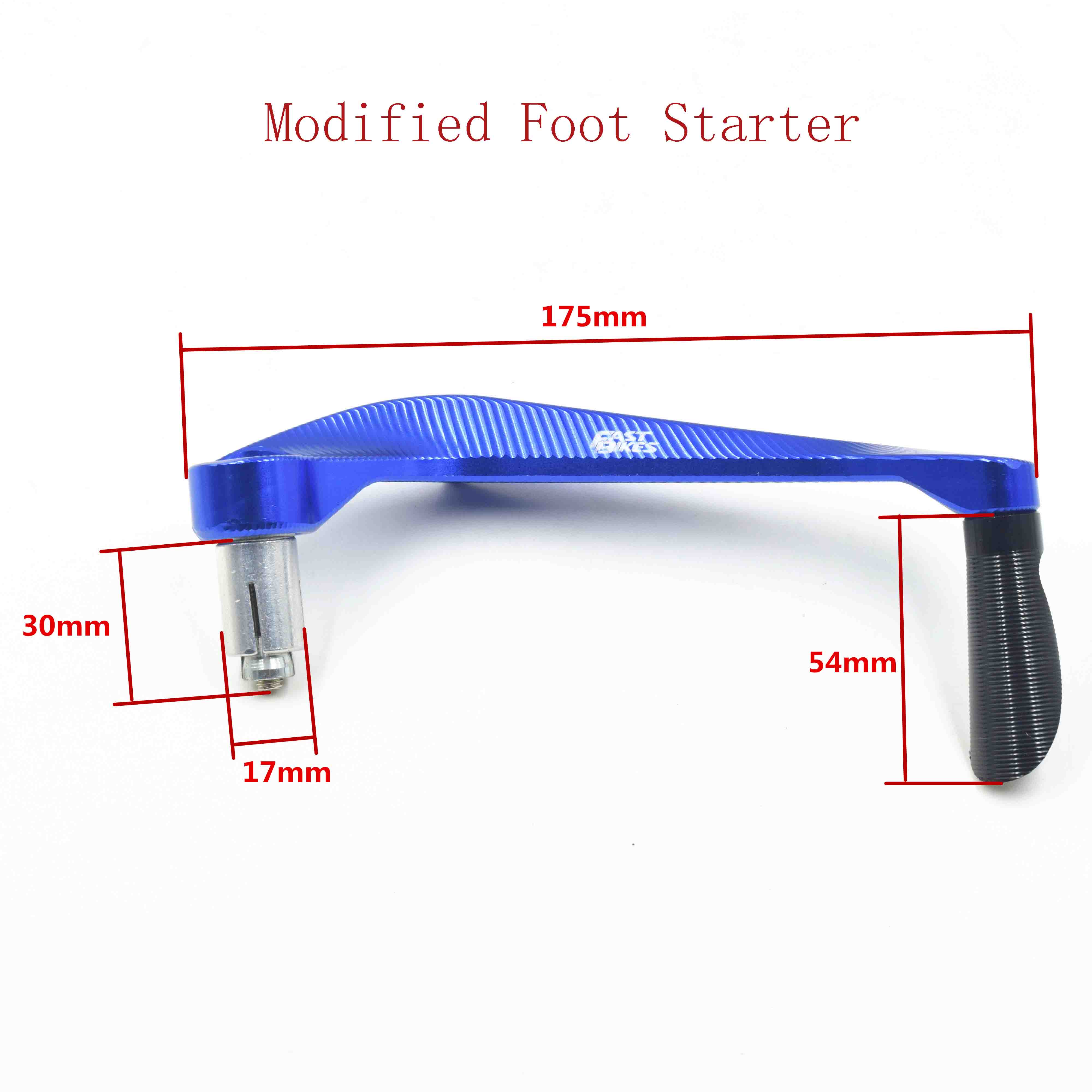 Modified foot starter 