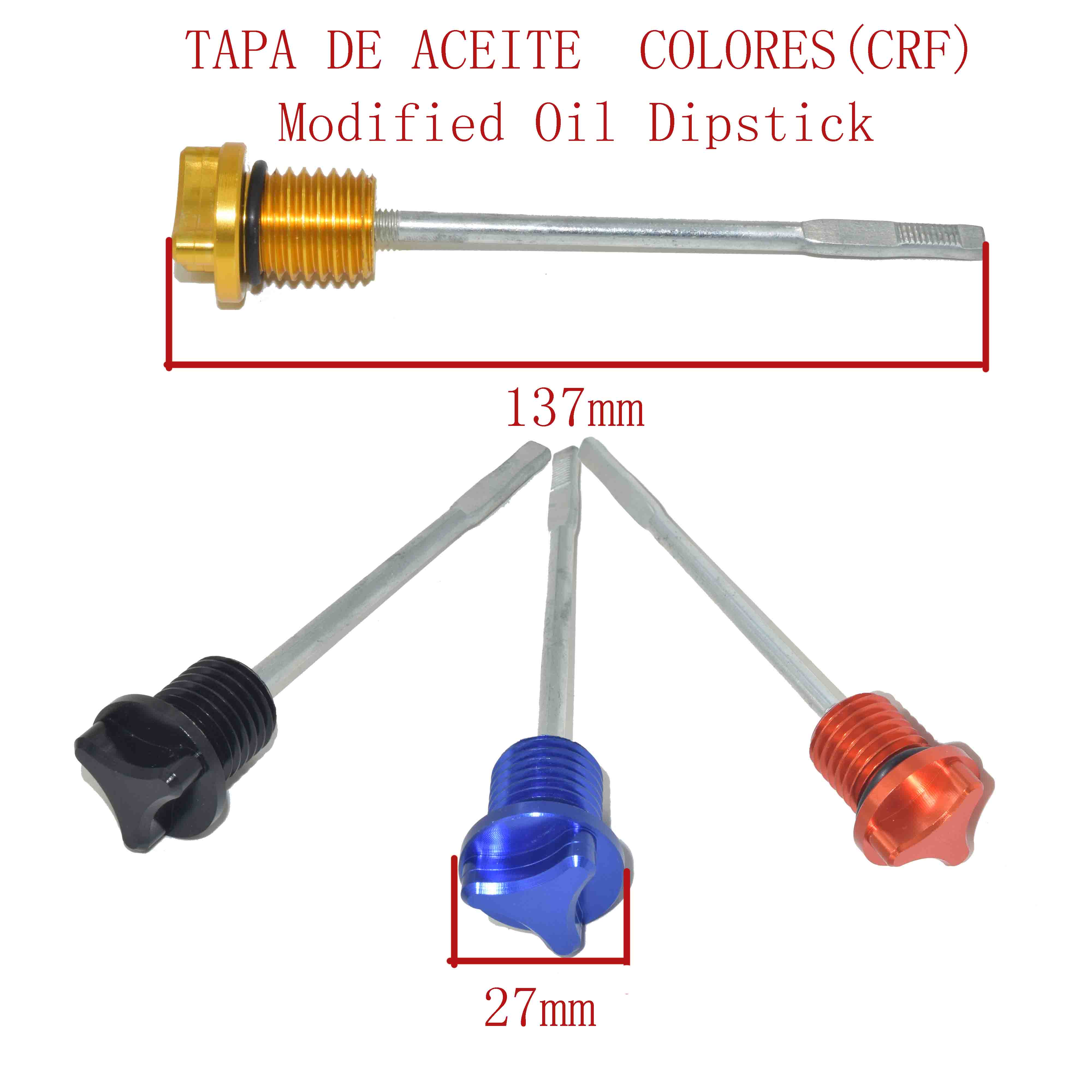 TAPA DE ACEITE  COLORES(CRF) 