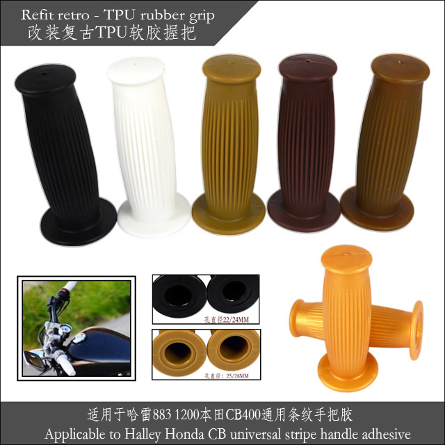 Refit retro-TPU rubber grip 