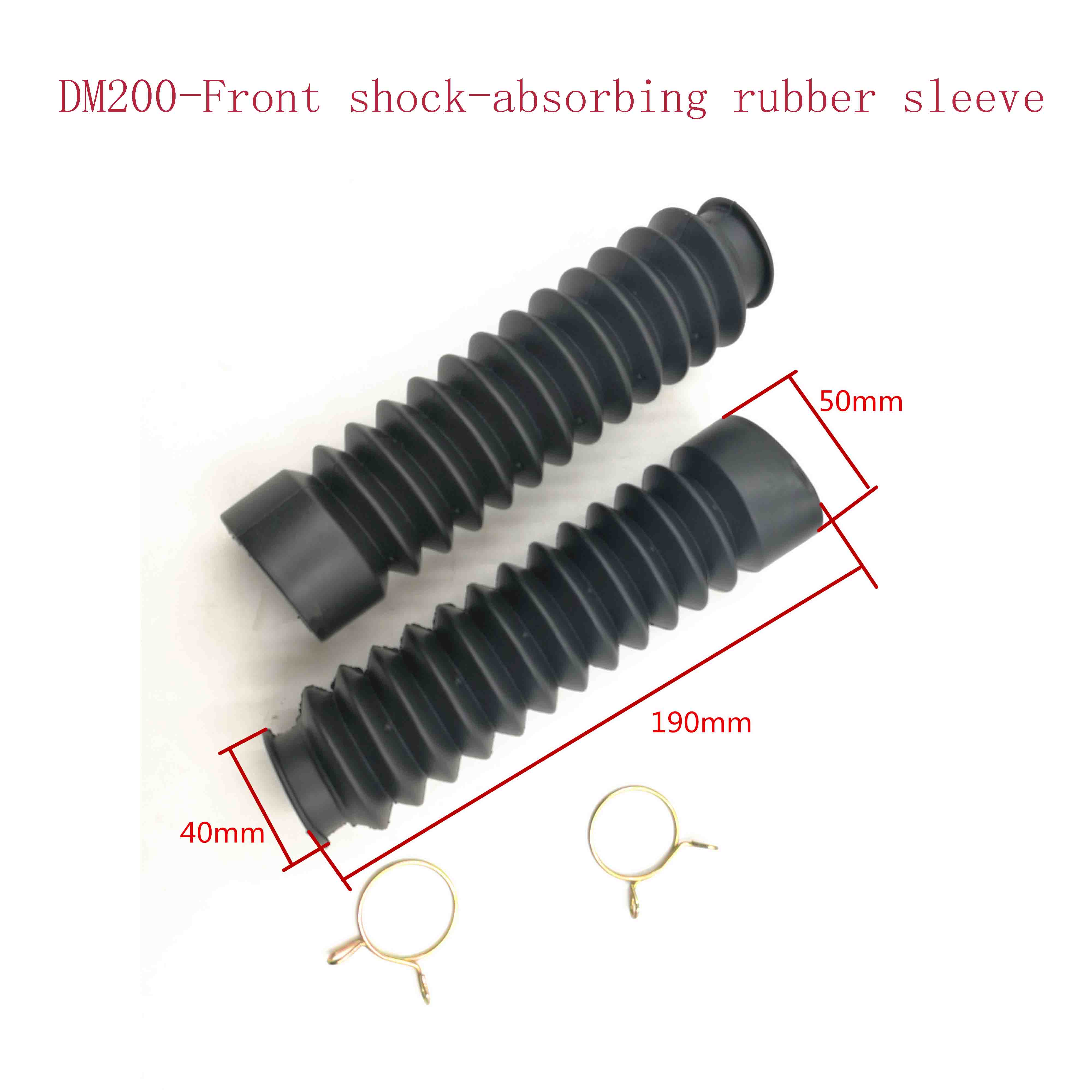 DM200-Front shock-absorbing rubber sleeve 