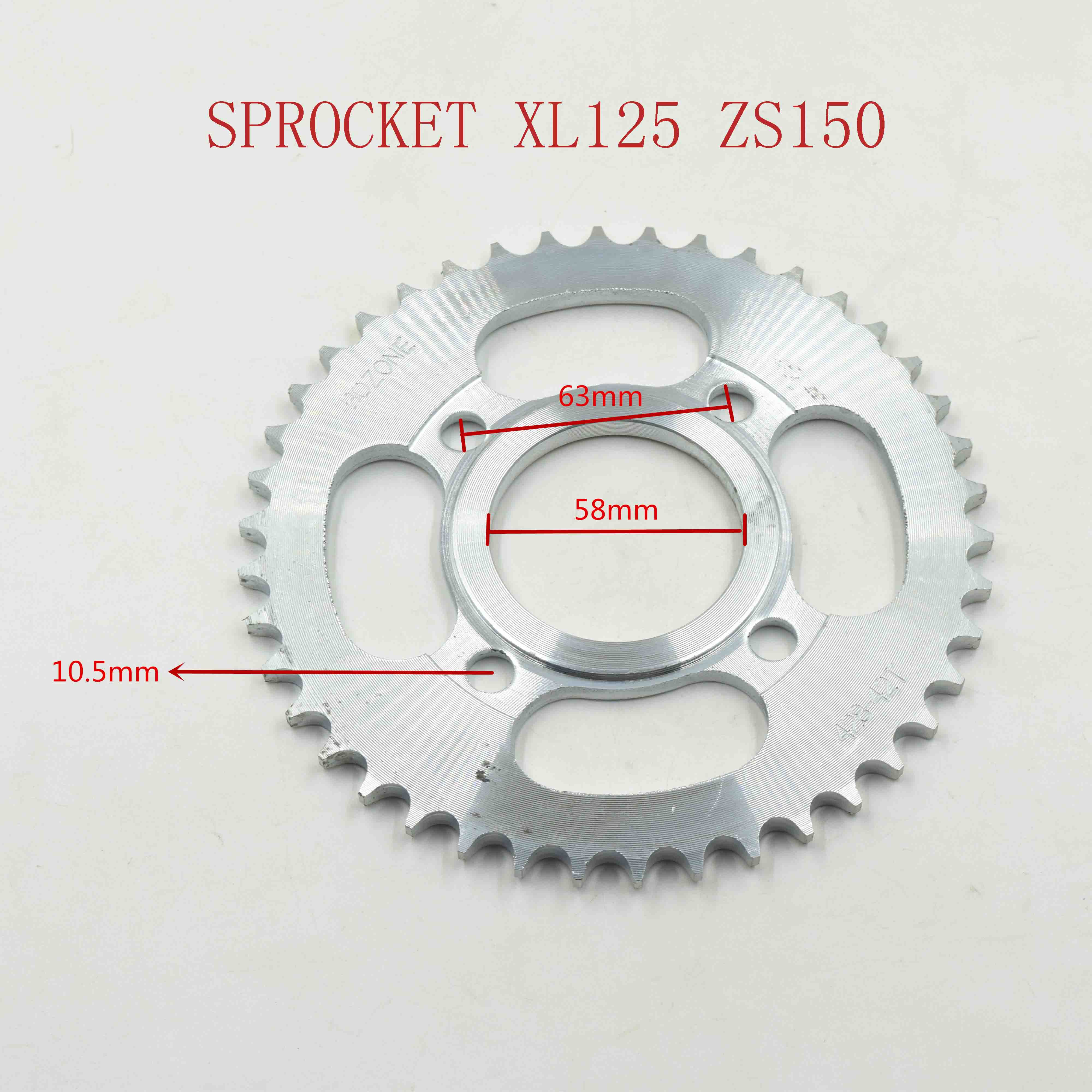SPROCKET XL125 ZS150 