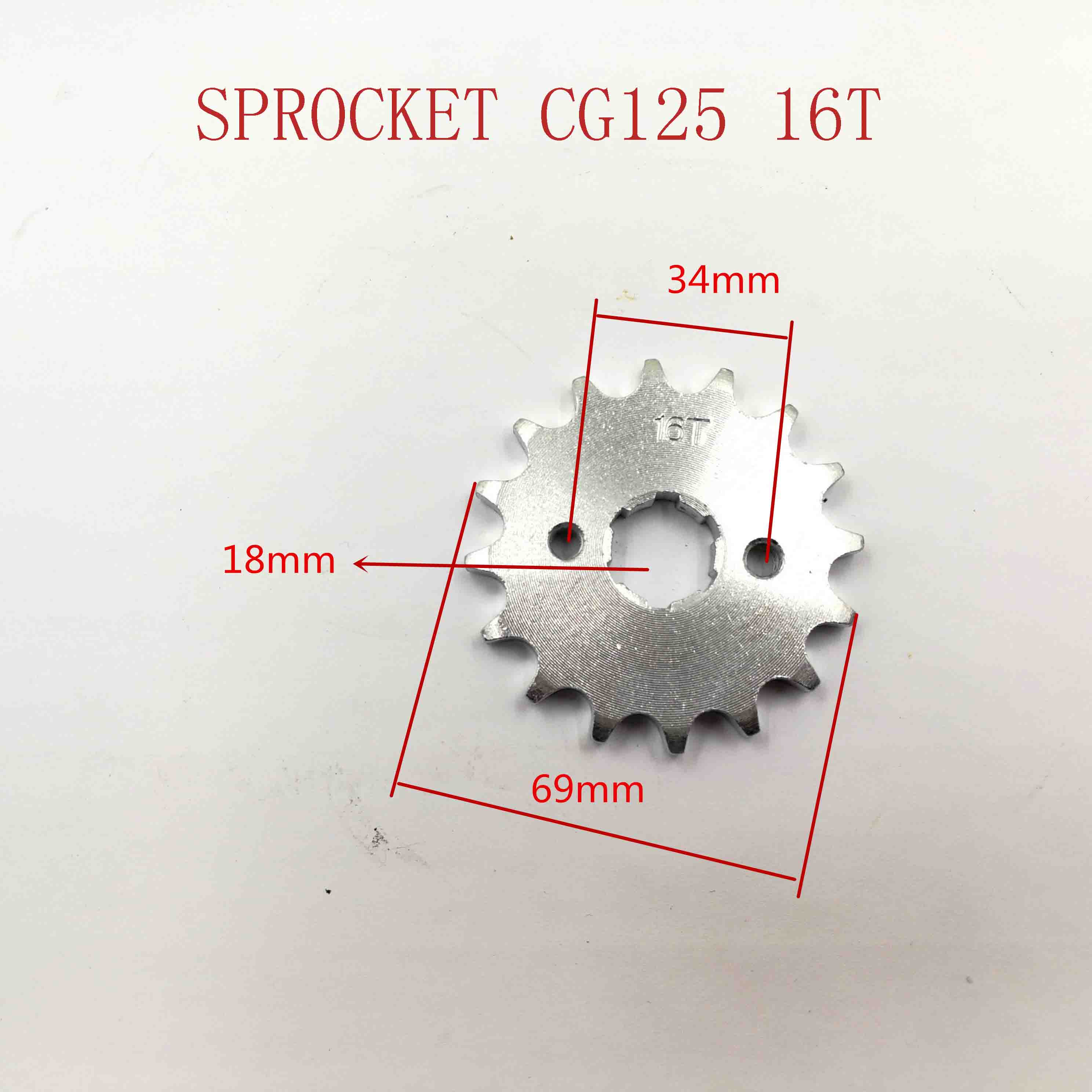 SPROCKET CG125 16T 