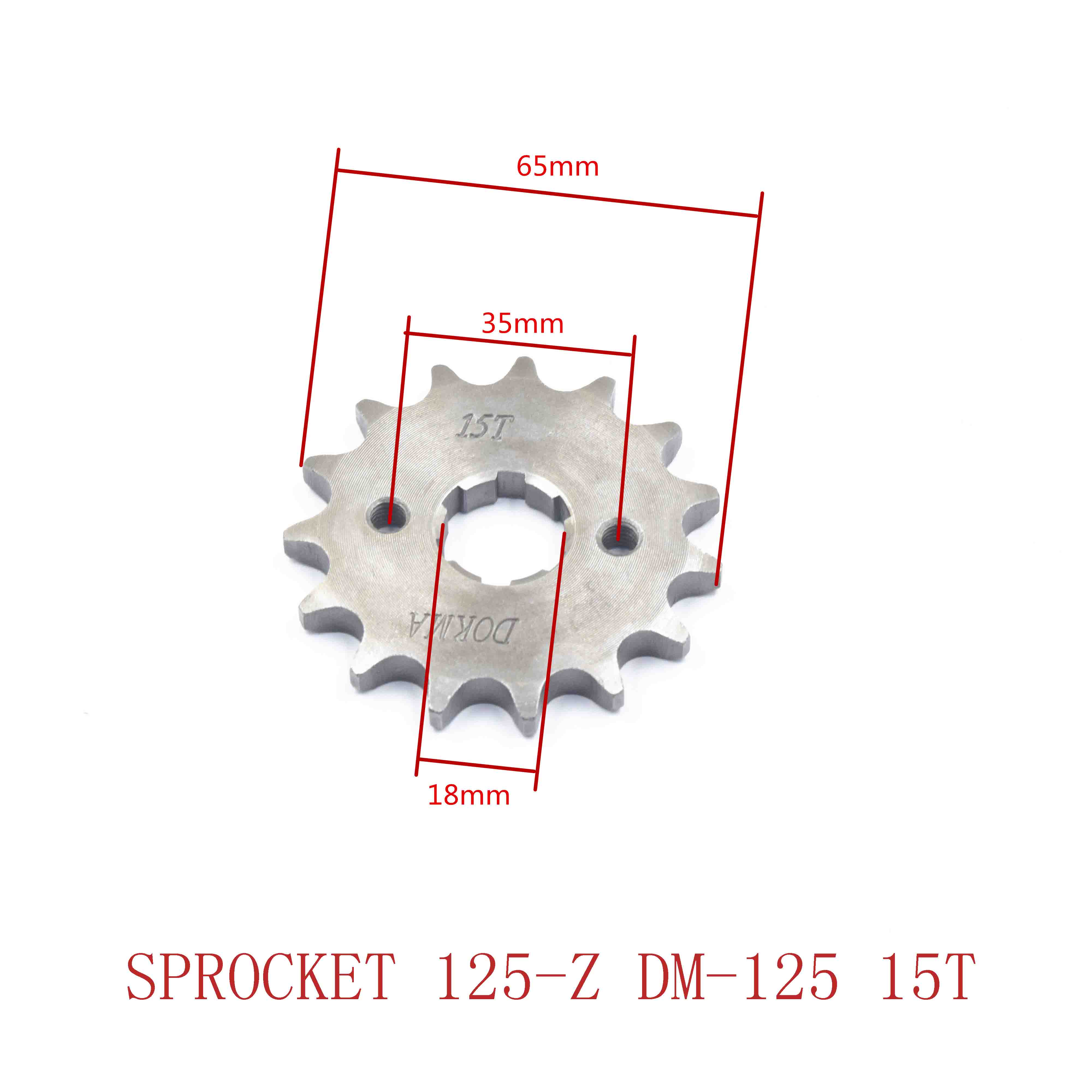 SPROCKET 125-Z DM-125 15T 