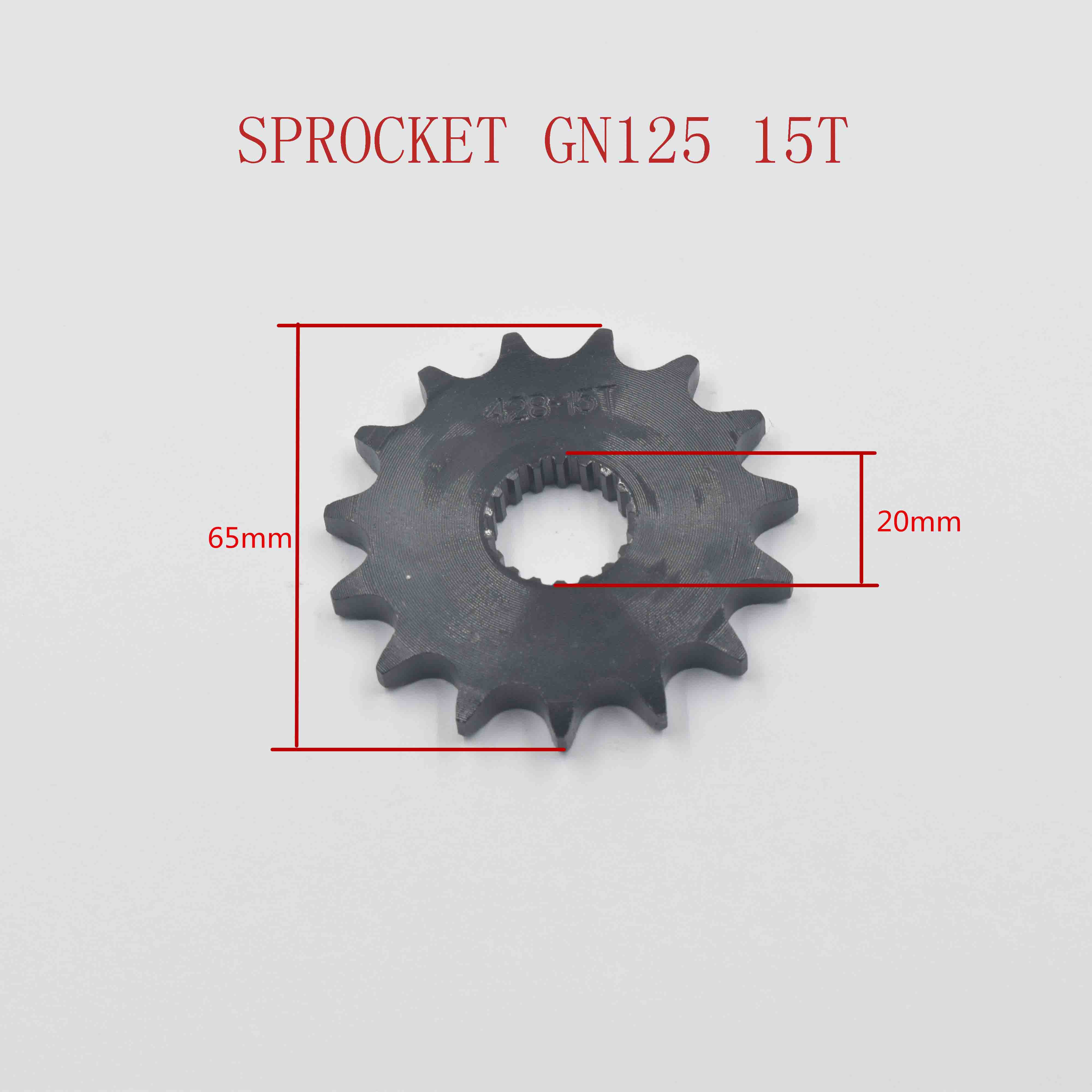 SPROCKET GN125 15T 