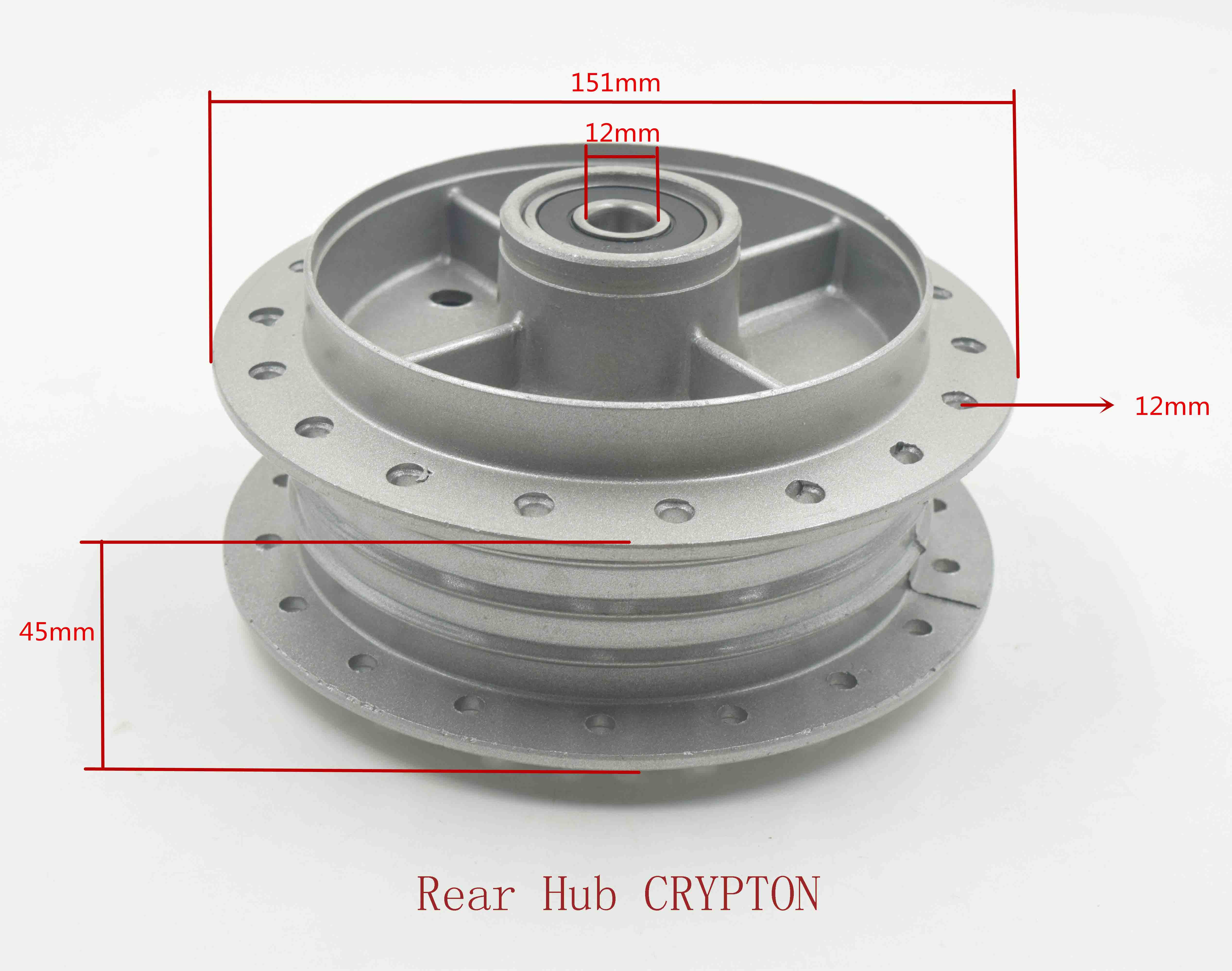 Rear Hub CRYPTON 
