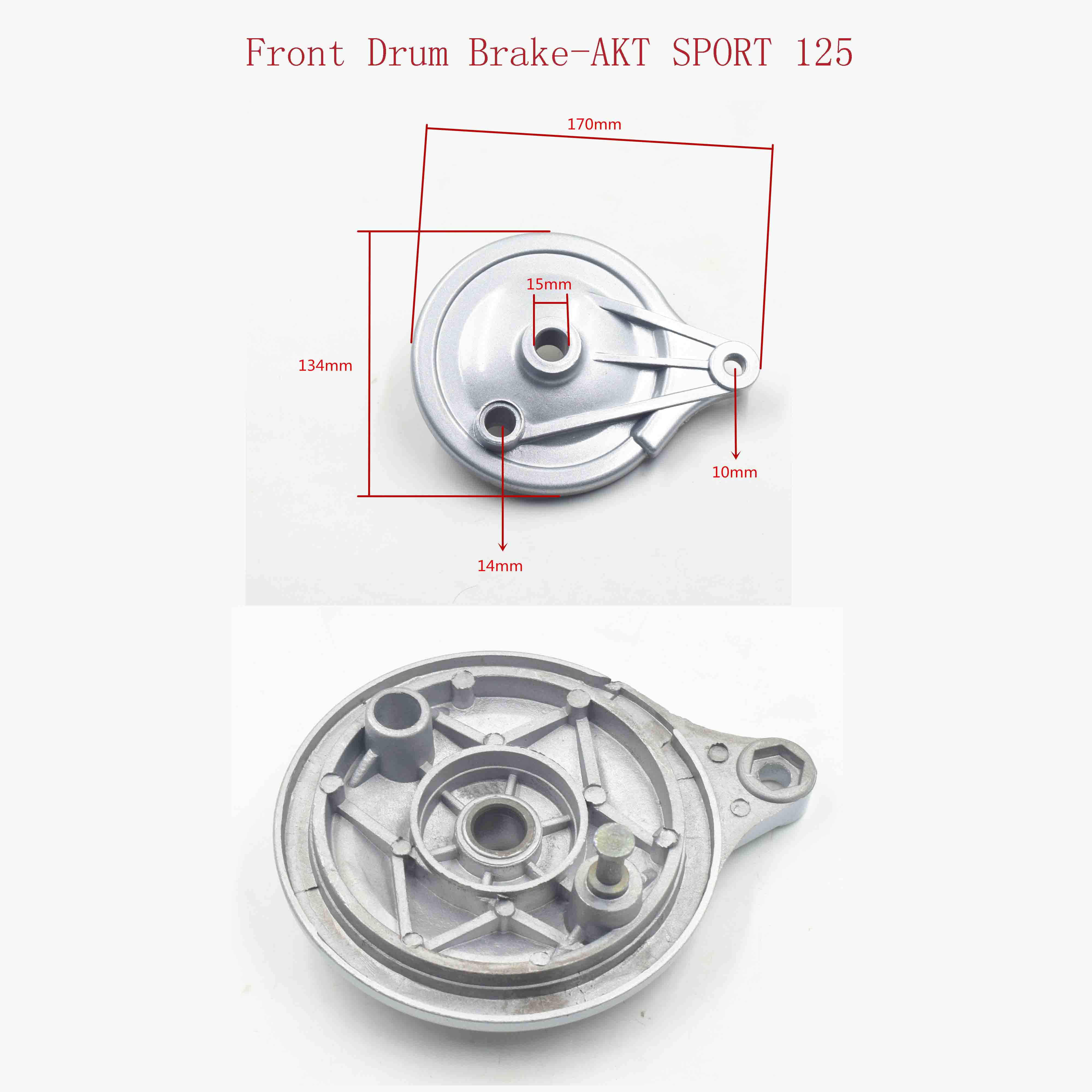 Front Drum Brake-AKT SPORT 125 