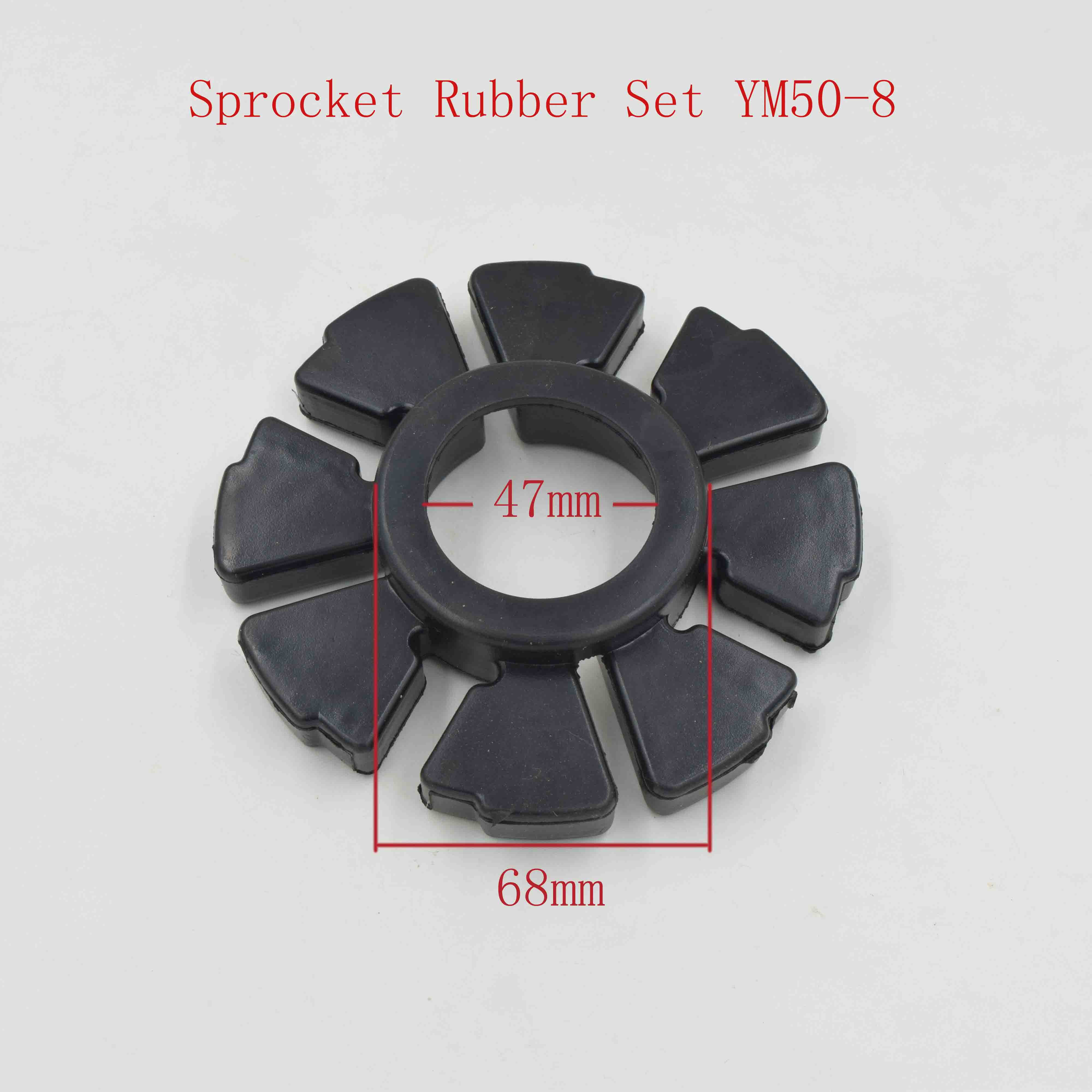 Sprocket Rubber Set YM50-8 