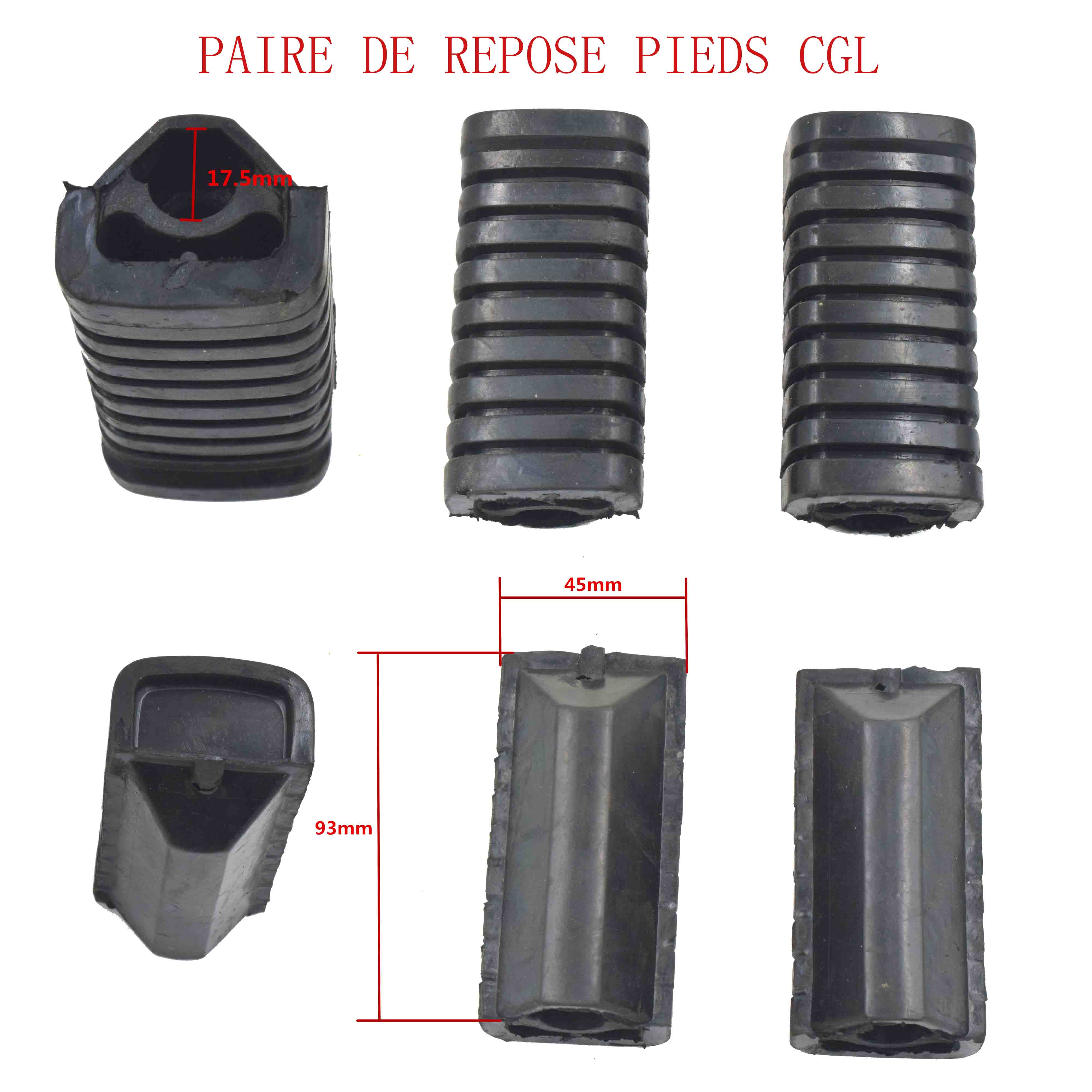 PAIRE DE REPOSE PIEDS CGL 