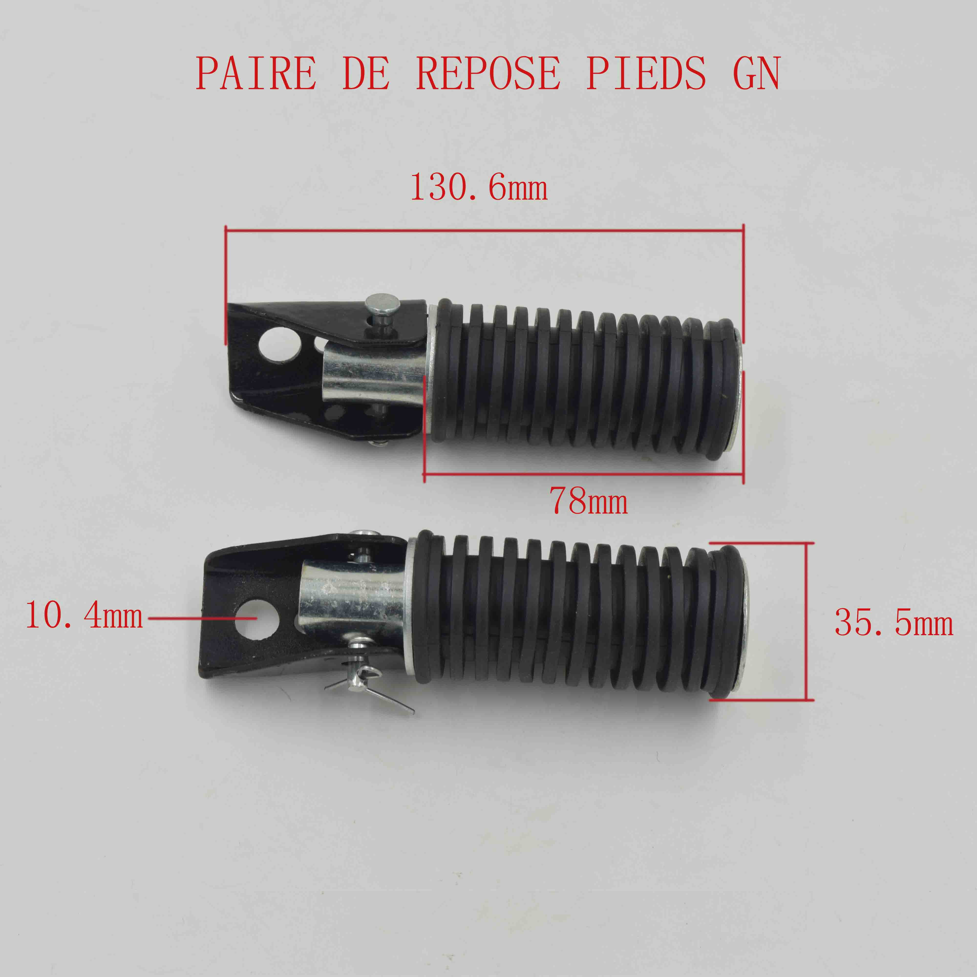 PAIRE DE REPOSE PIEDS GN 