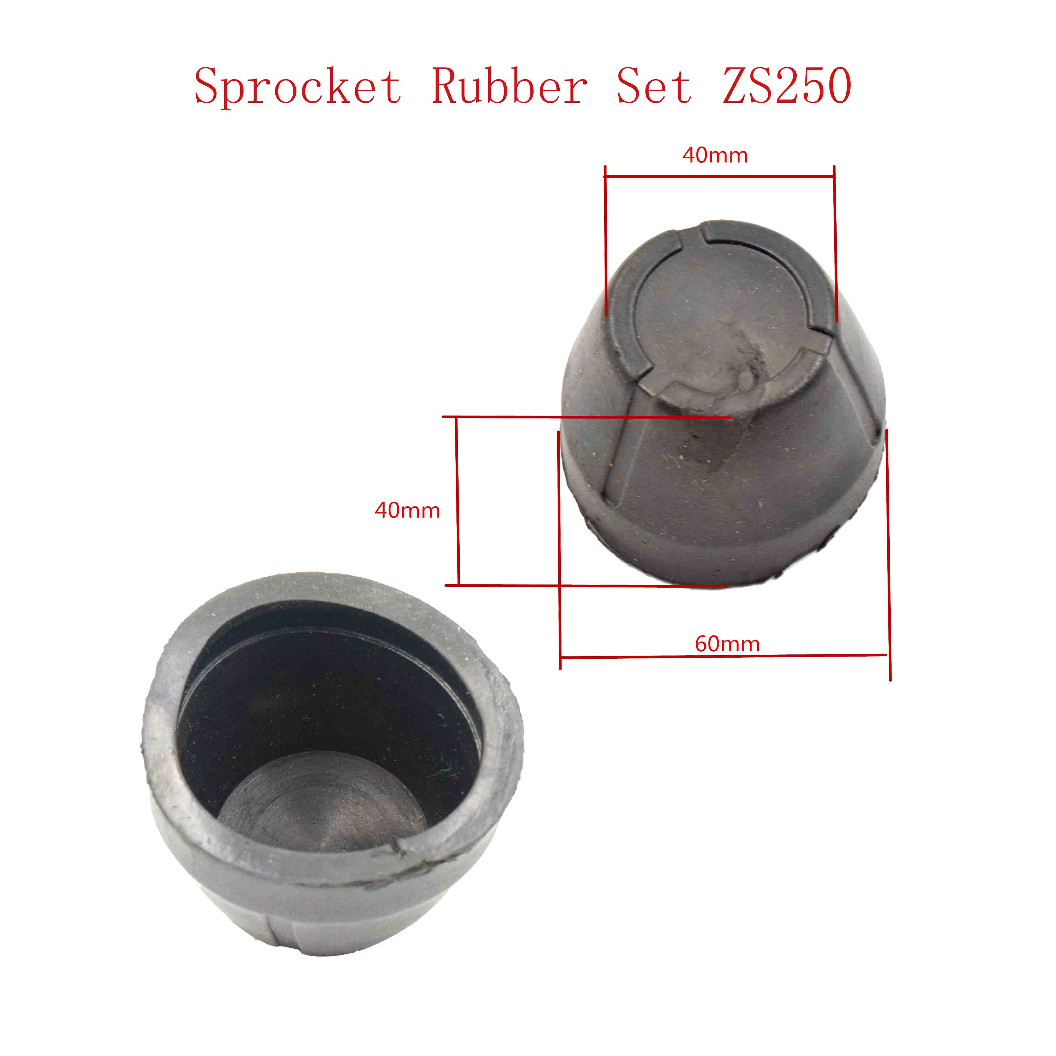 Sprocket Rubber Set ZS250 