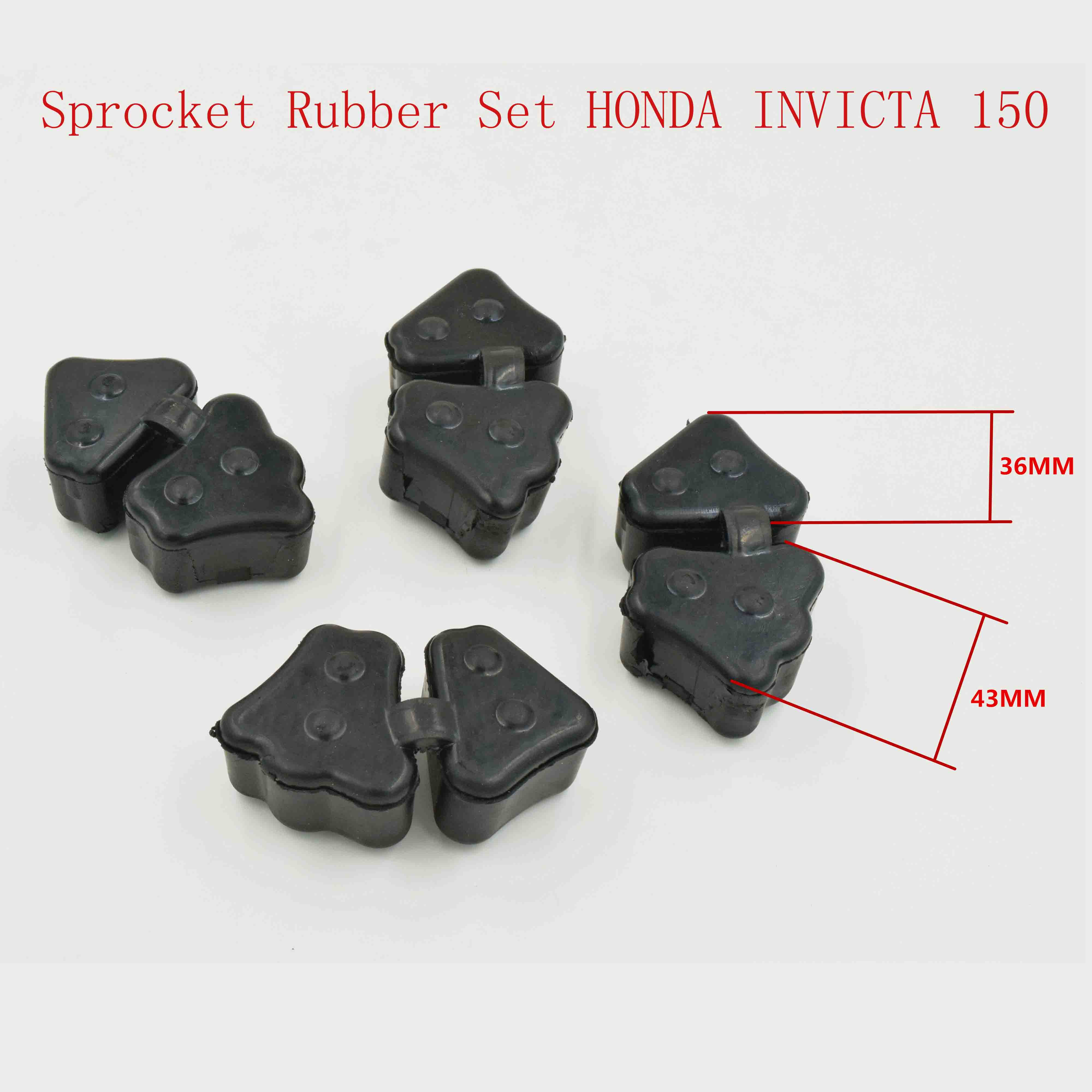 Sprocket Rubber Set HONDA INVICTA 150 