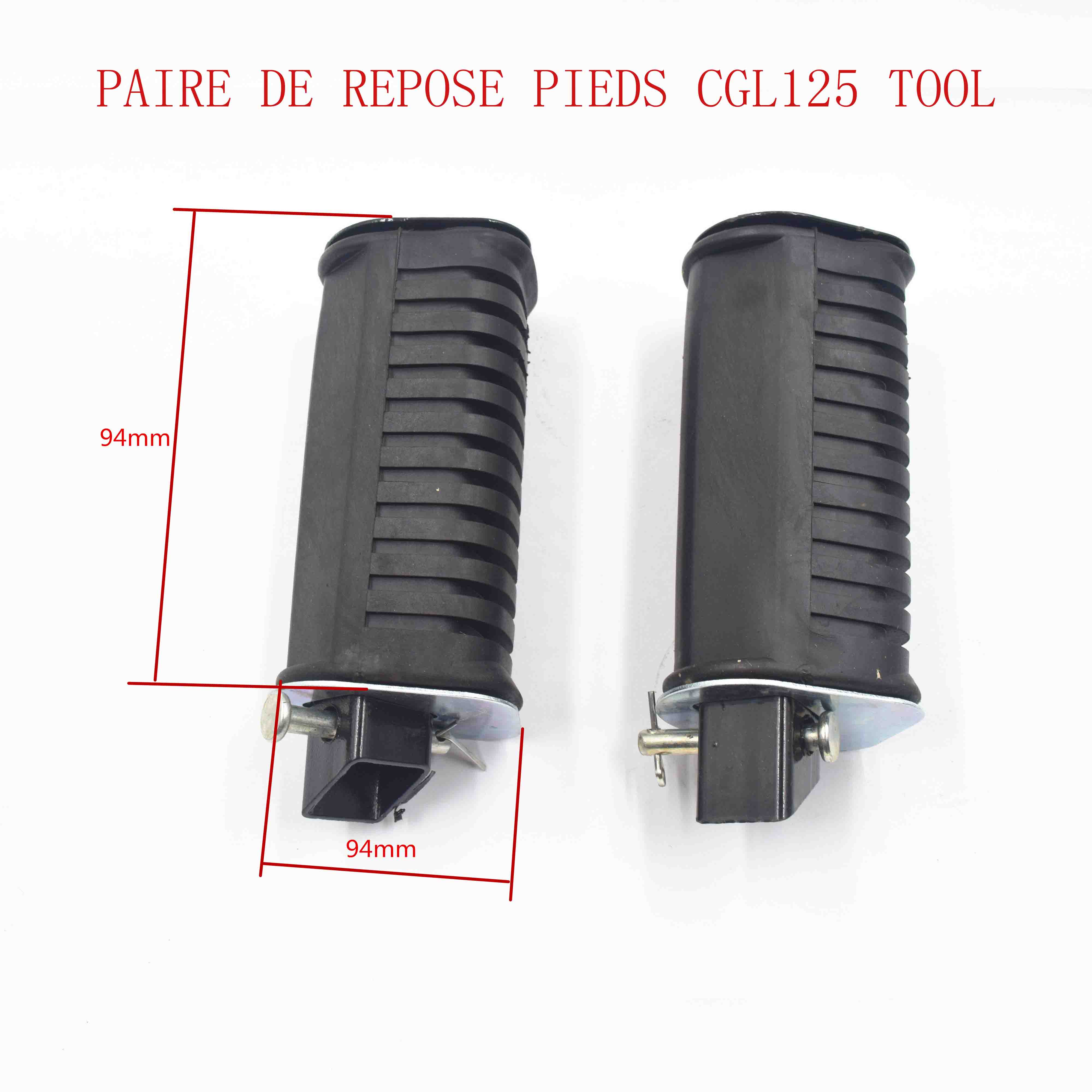 PAIRE DE REPOSE PIEDS CGL125 TOOL 